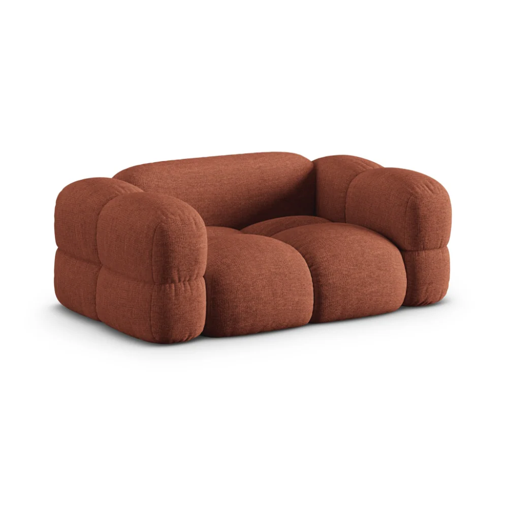 Sofa 2-osobowa LORETTO koralowy