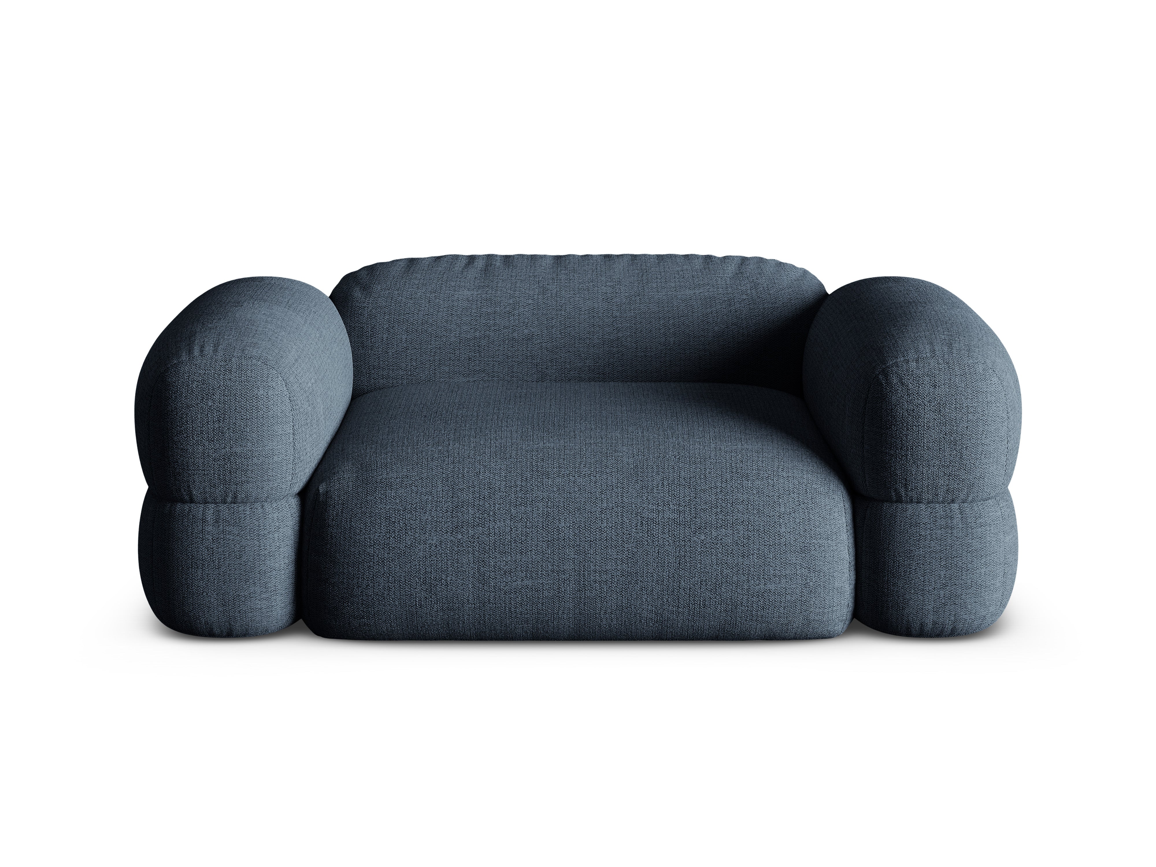 Sofa 2-osobowa ROGER ciemnoniebieski szenil - Image 3