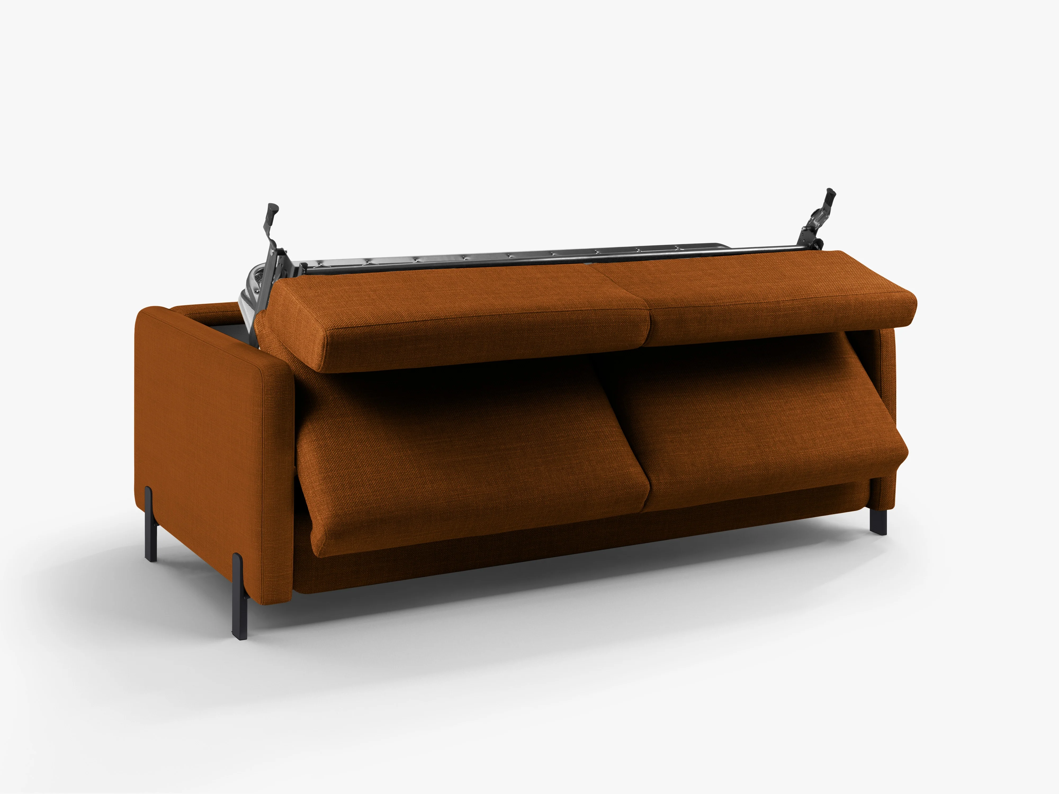 Sofa 2-osobowa z funkcją spania GLORIA ceglany szenil - Image 8