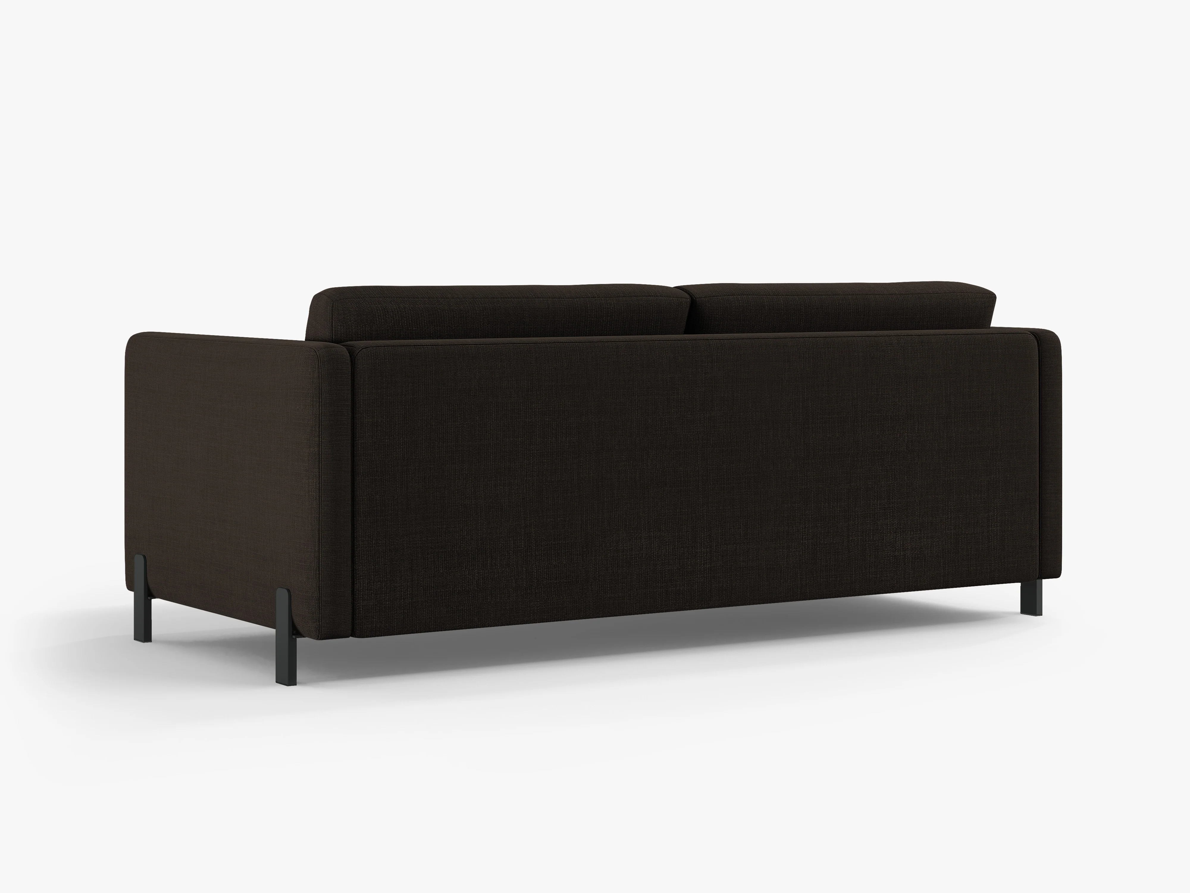 Sofa 2-osobowa z funkcją spania GLORIA ciemnoszary szenil - Image 8
