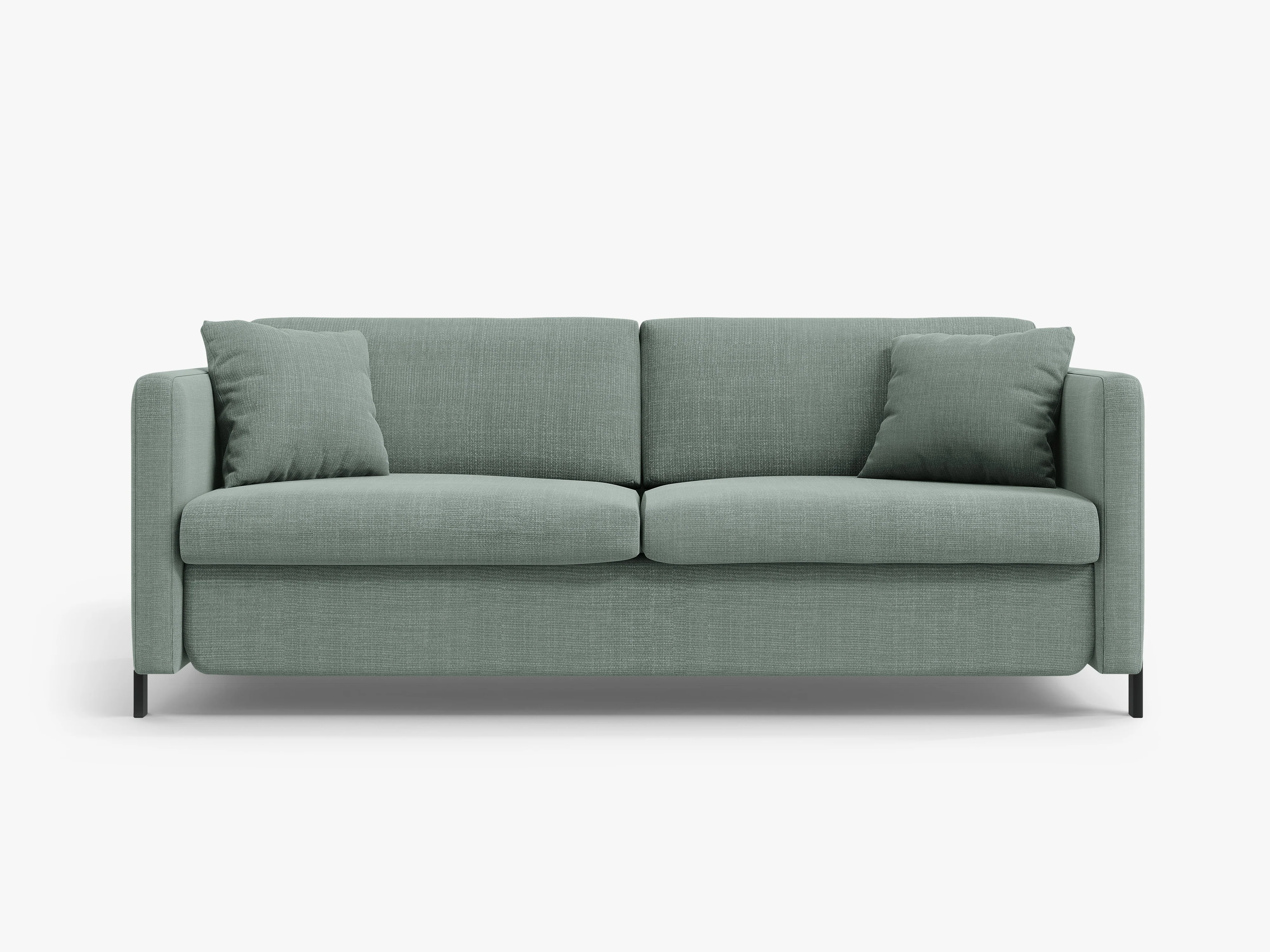 Sofa 2-osobowa z funkcją spania GLORIA miętowy szenil - Image 3
