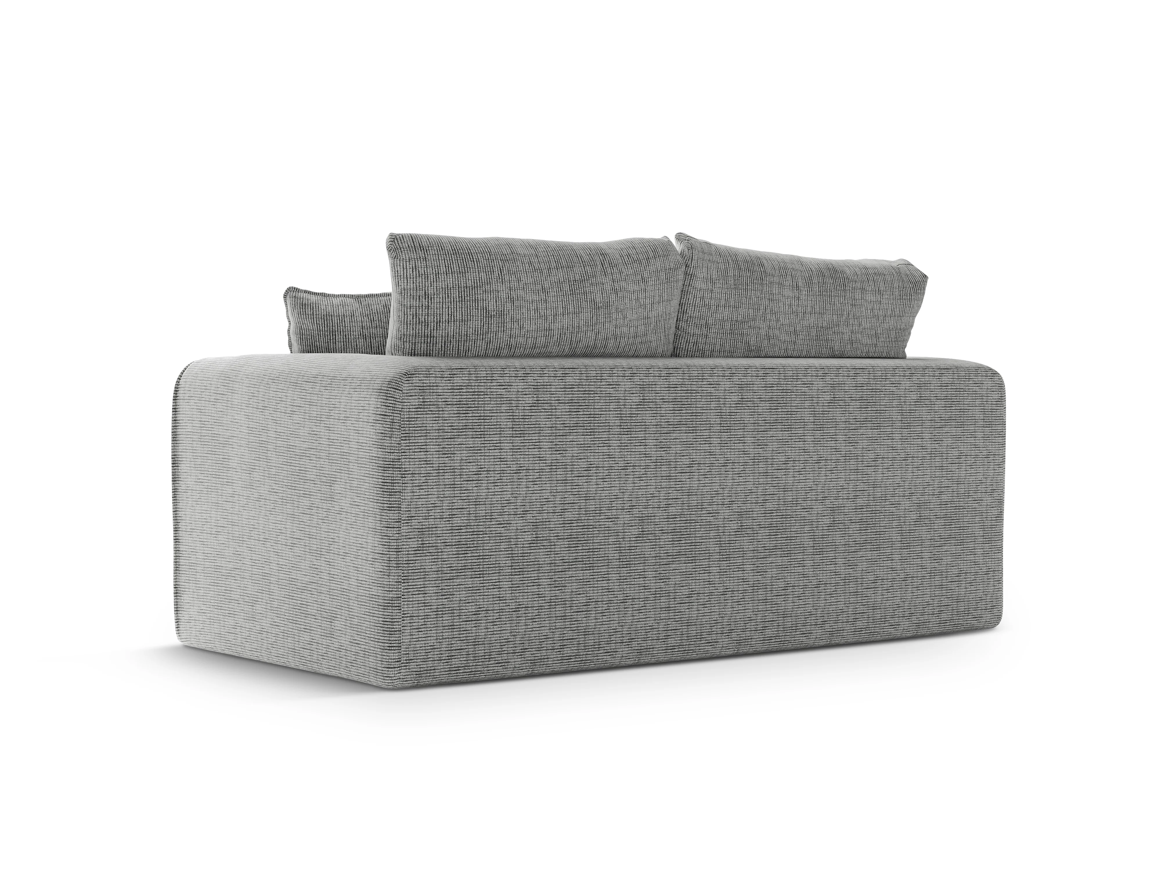 Sofa 2-osobowa z funkcją spania LIDO ciepły szary melanż - Image 5