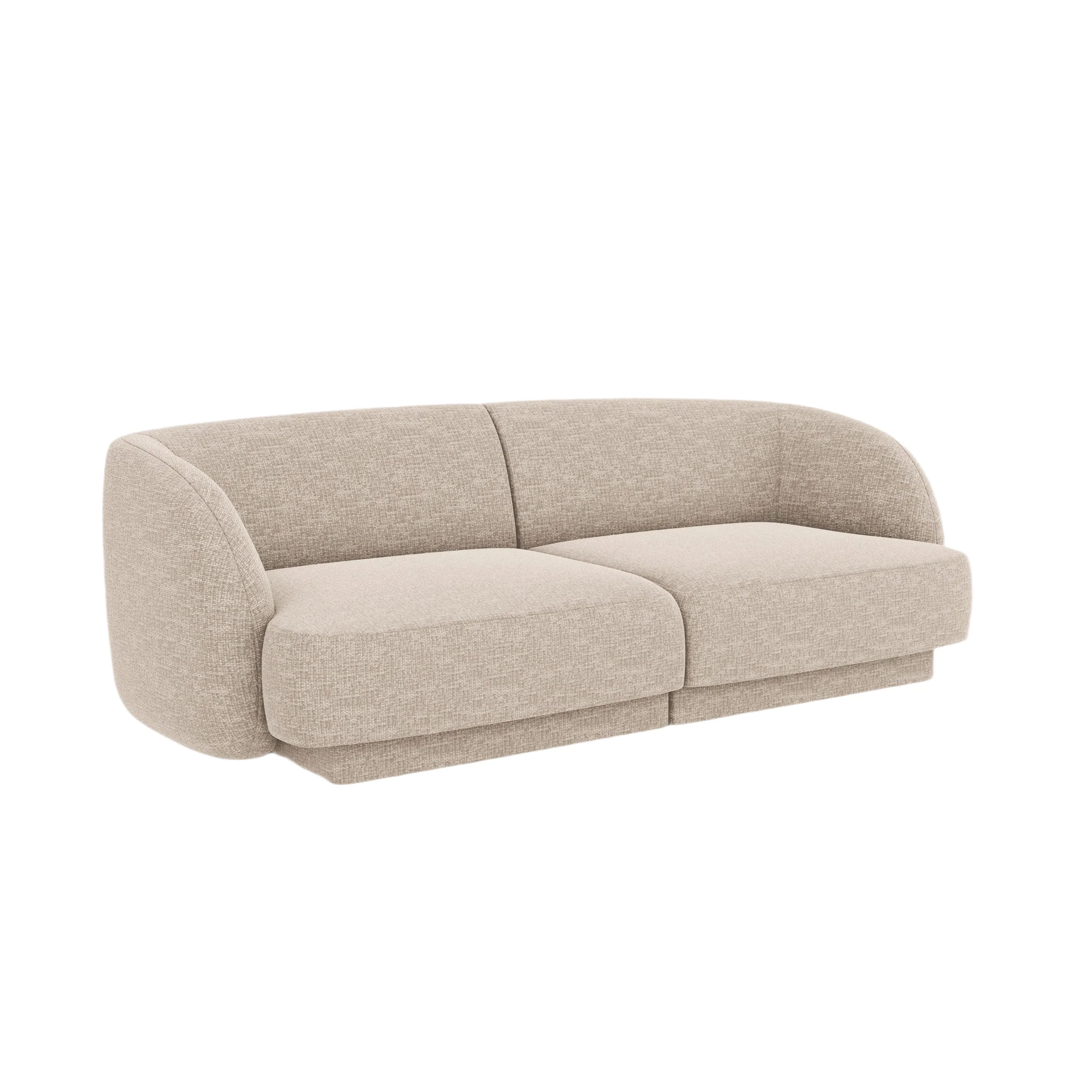 Sofa 2-osobowa MILEY beżowy szenil