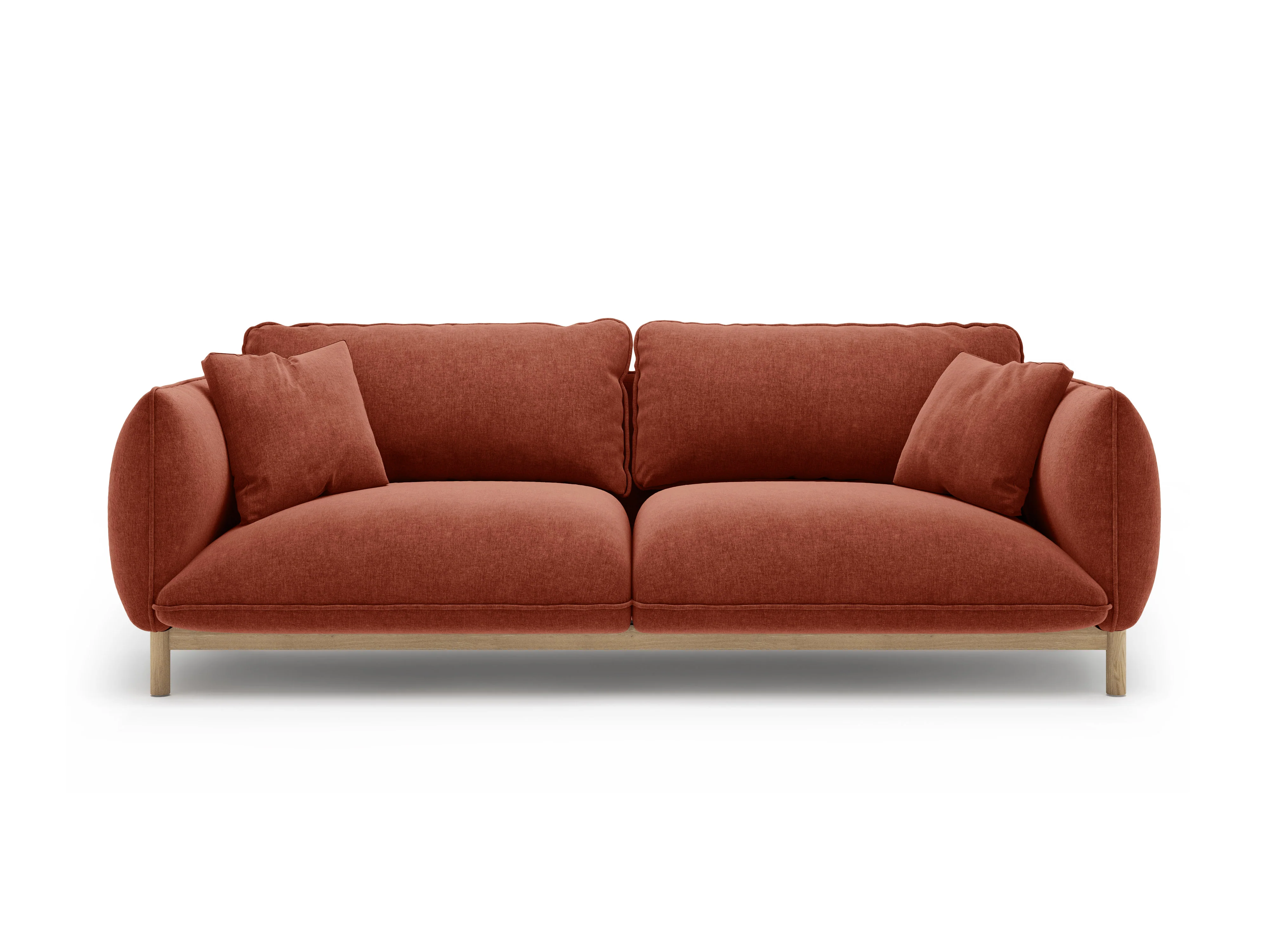 Sofa 3-osobowa ADA kasztanowy szenil - Image 3