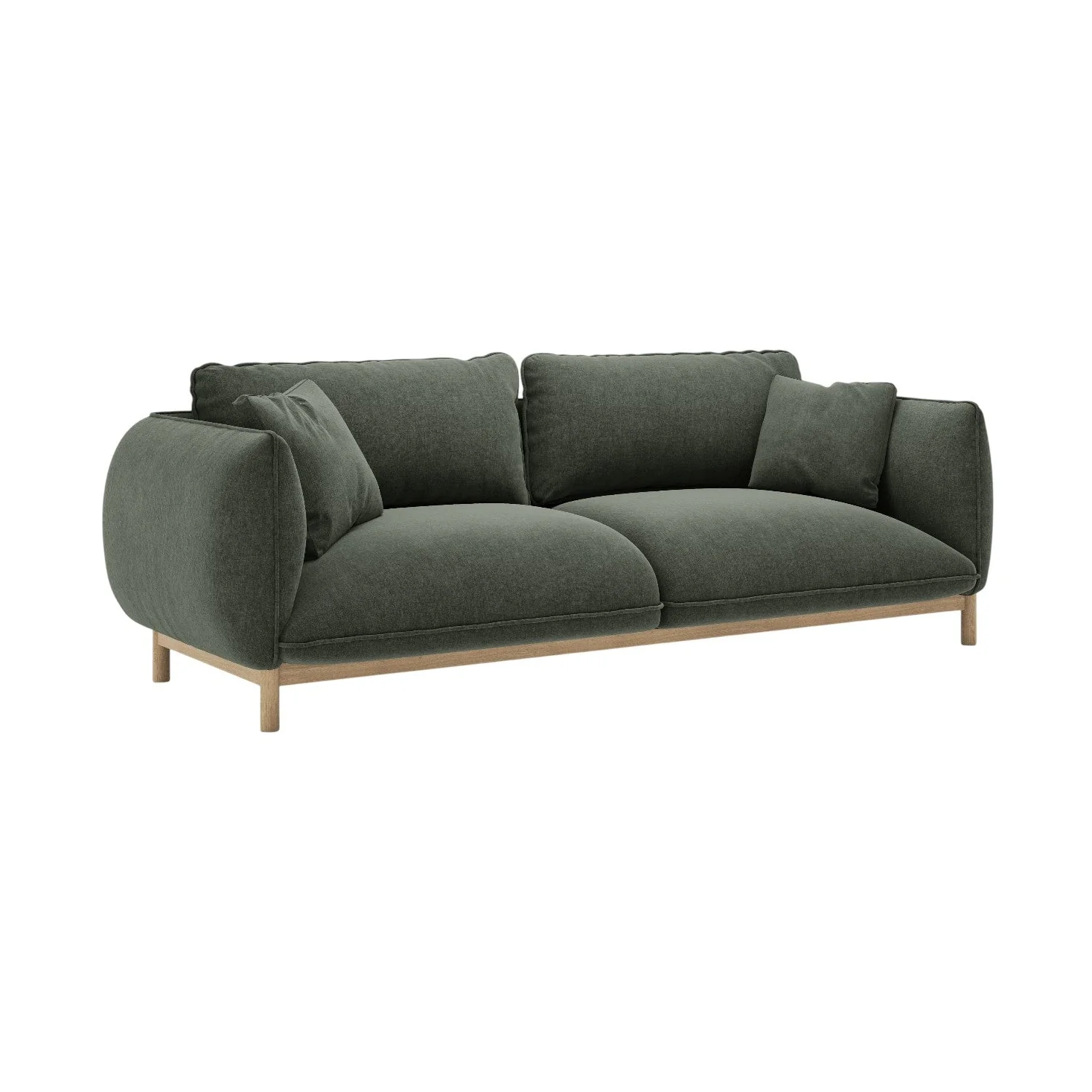 Sofa 3-osobowa ADA zielony szenil