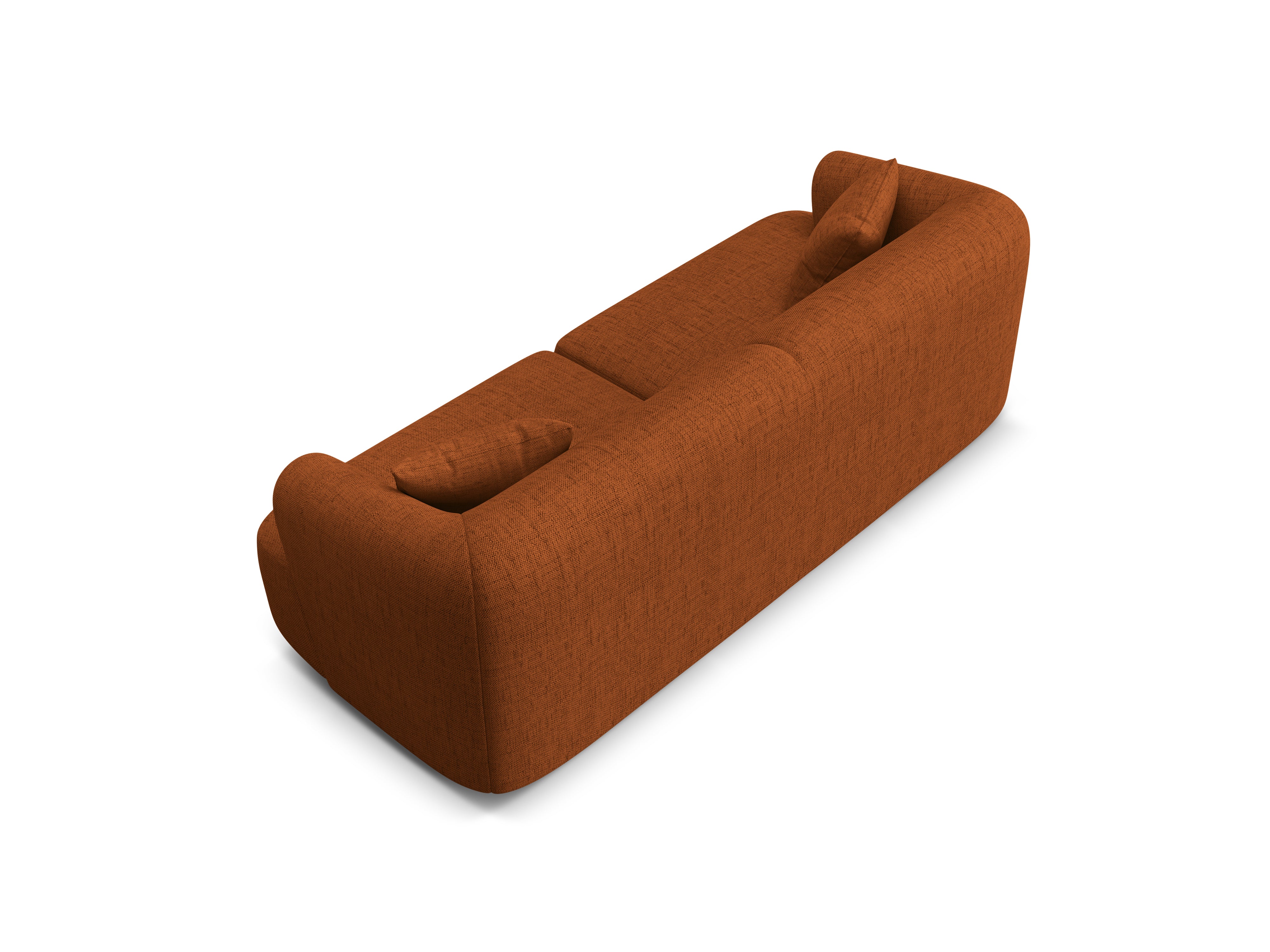 Sofa 3-osobowa CAMPI ceglany szenil - Image 5