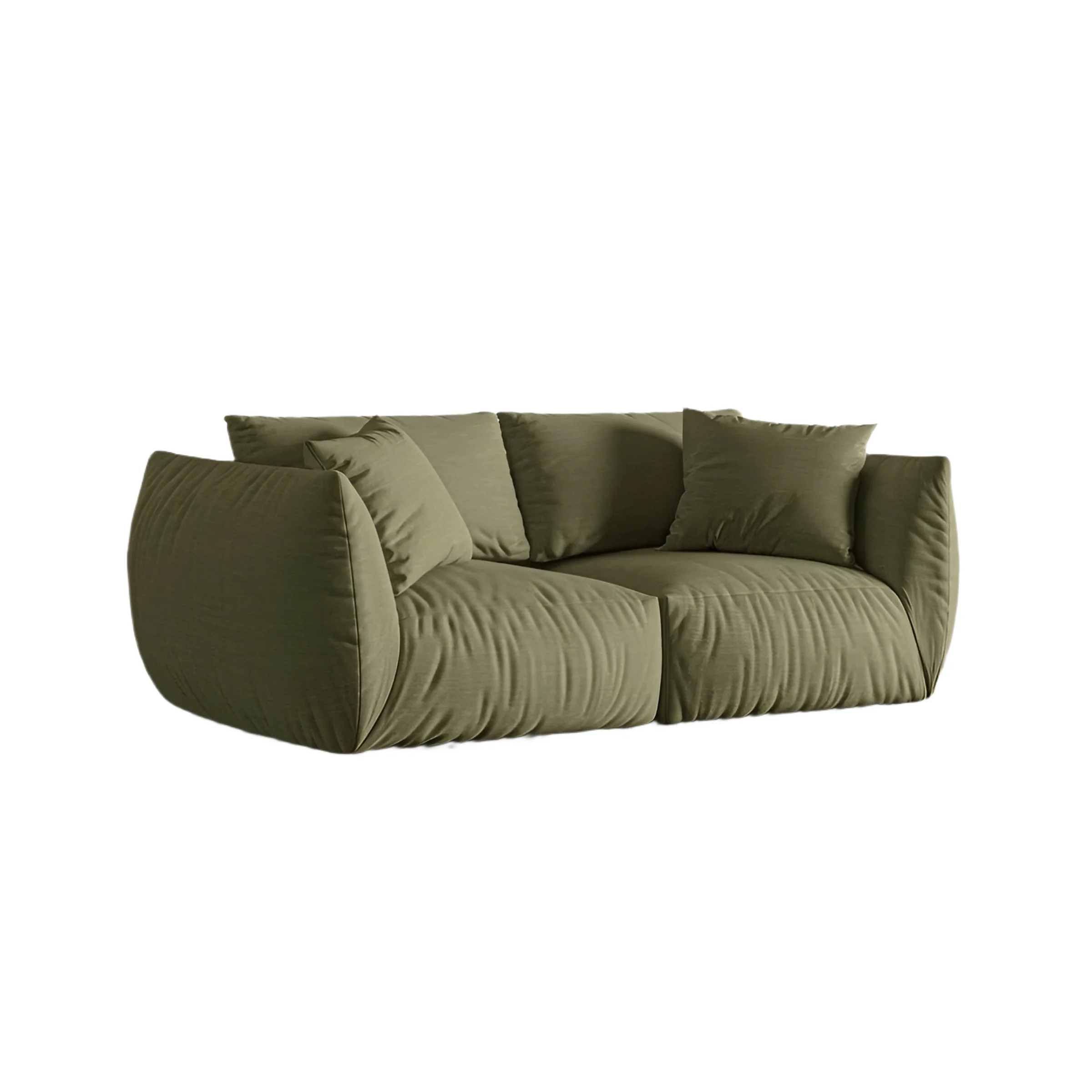 Sofa 3-osobowa CHRIS jasnozielony szenil