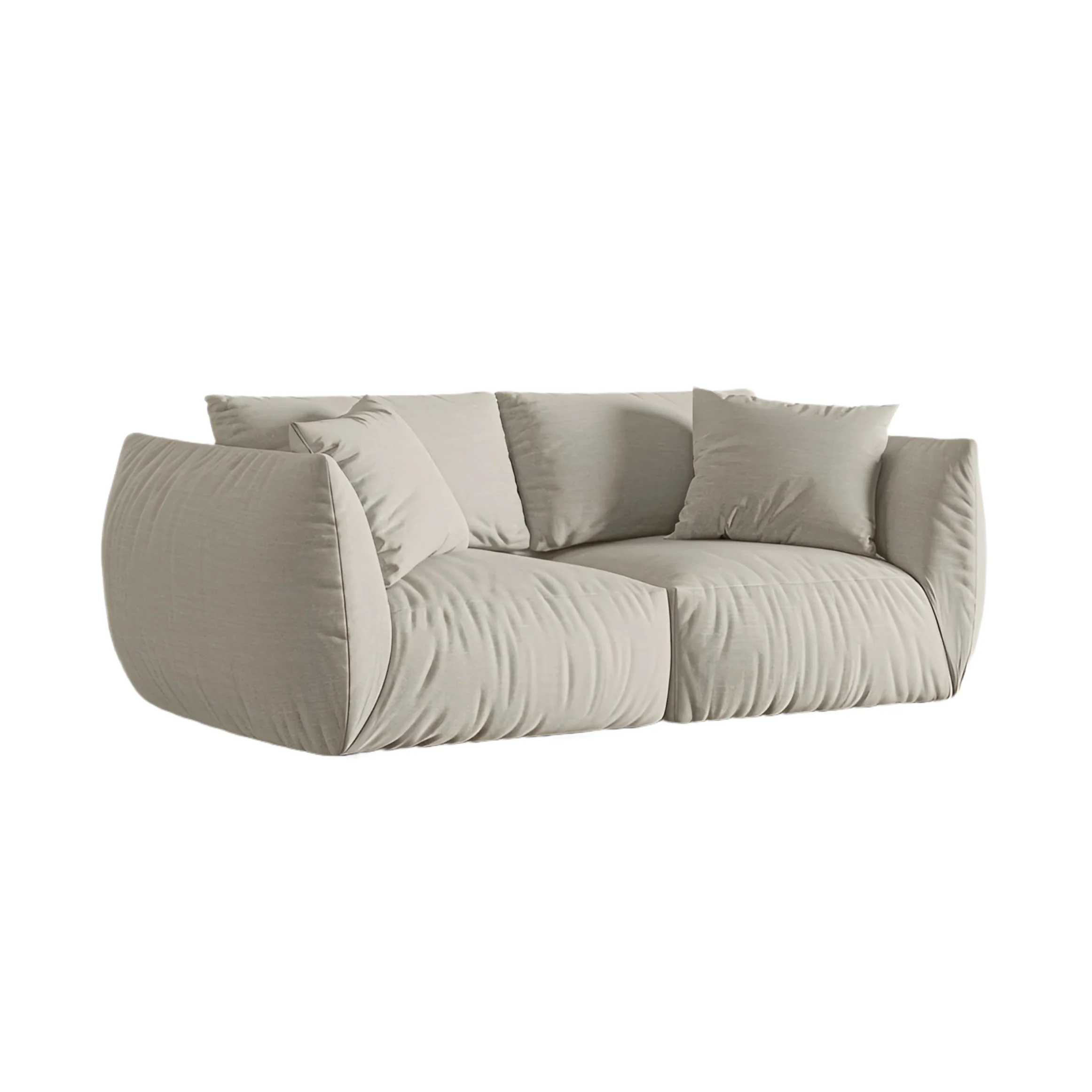 Sofa 3-osobowa CHRIS kremowy szenil