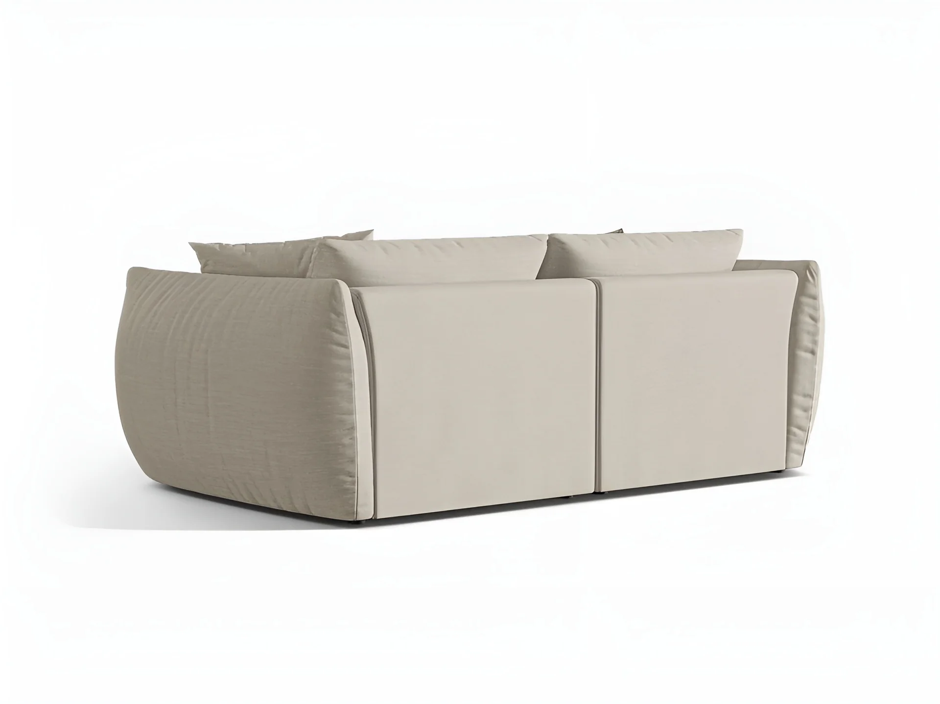 Sofa 3-osobowa CHRIS kremowy szenil - Image 4