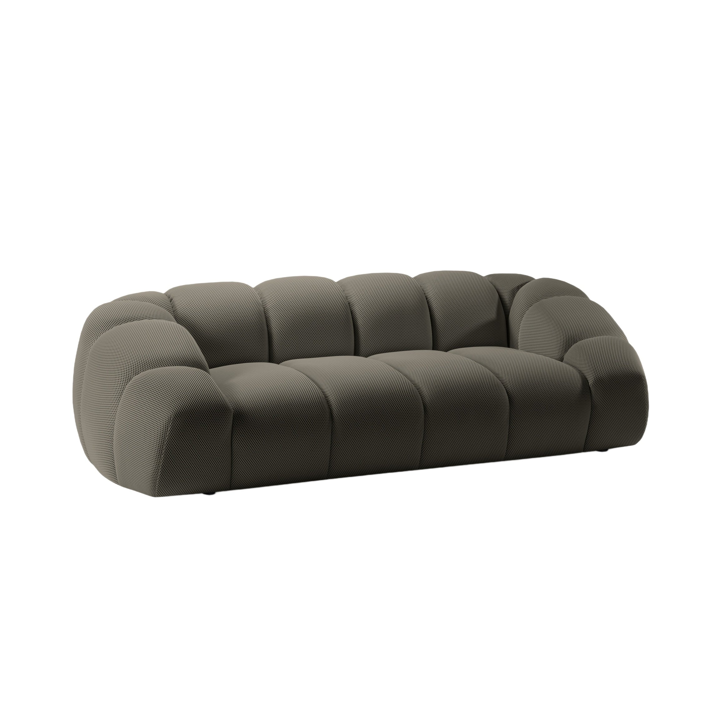 Sofa 3-osobowa DIANA stalowy