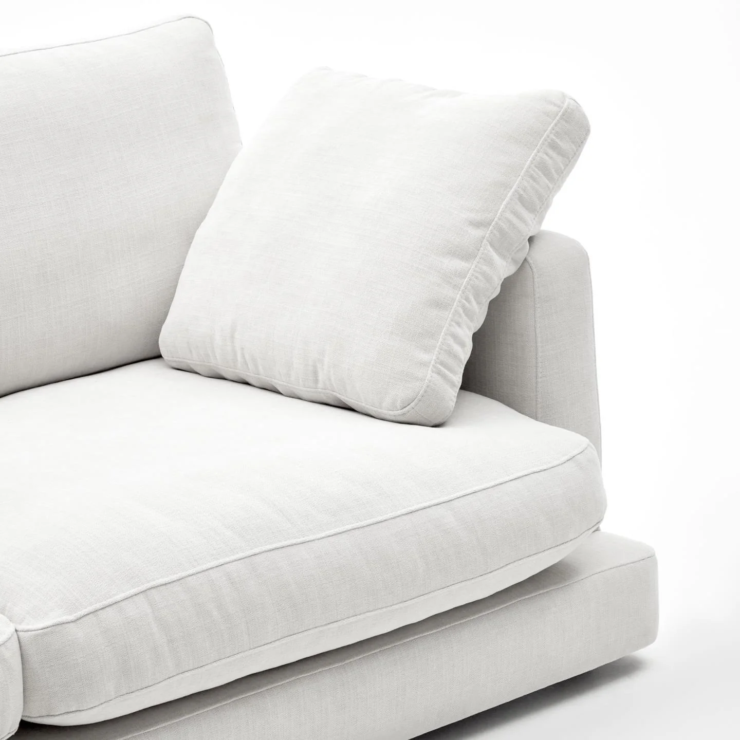 Sofa 3-osobowa GALA biały - Image 5