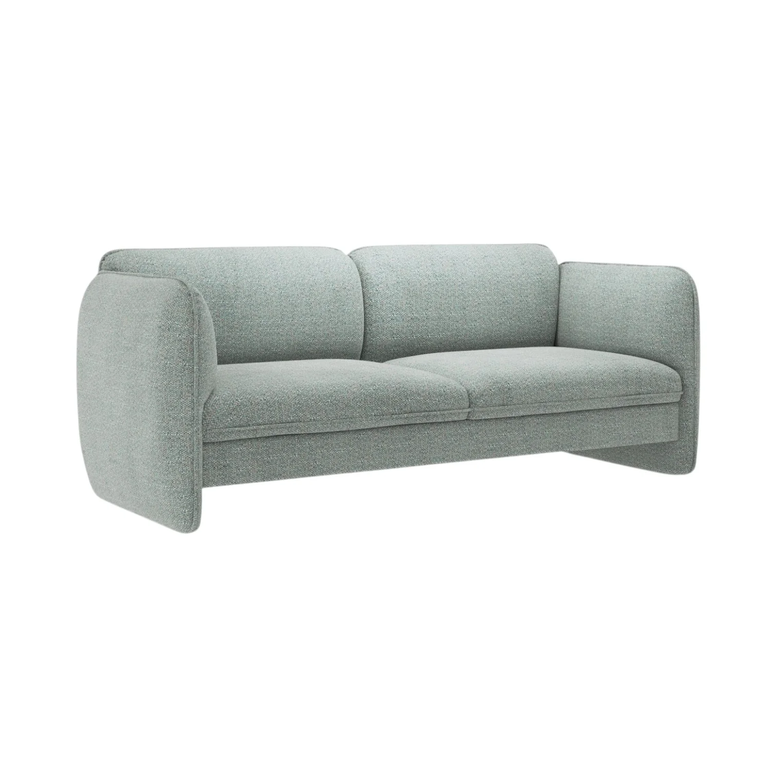 Sofa 3-osobowa GEORGIA jasnoniebieski szenil