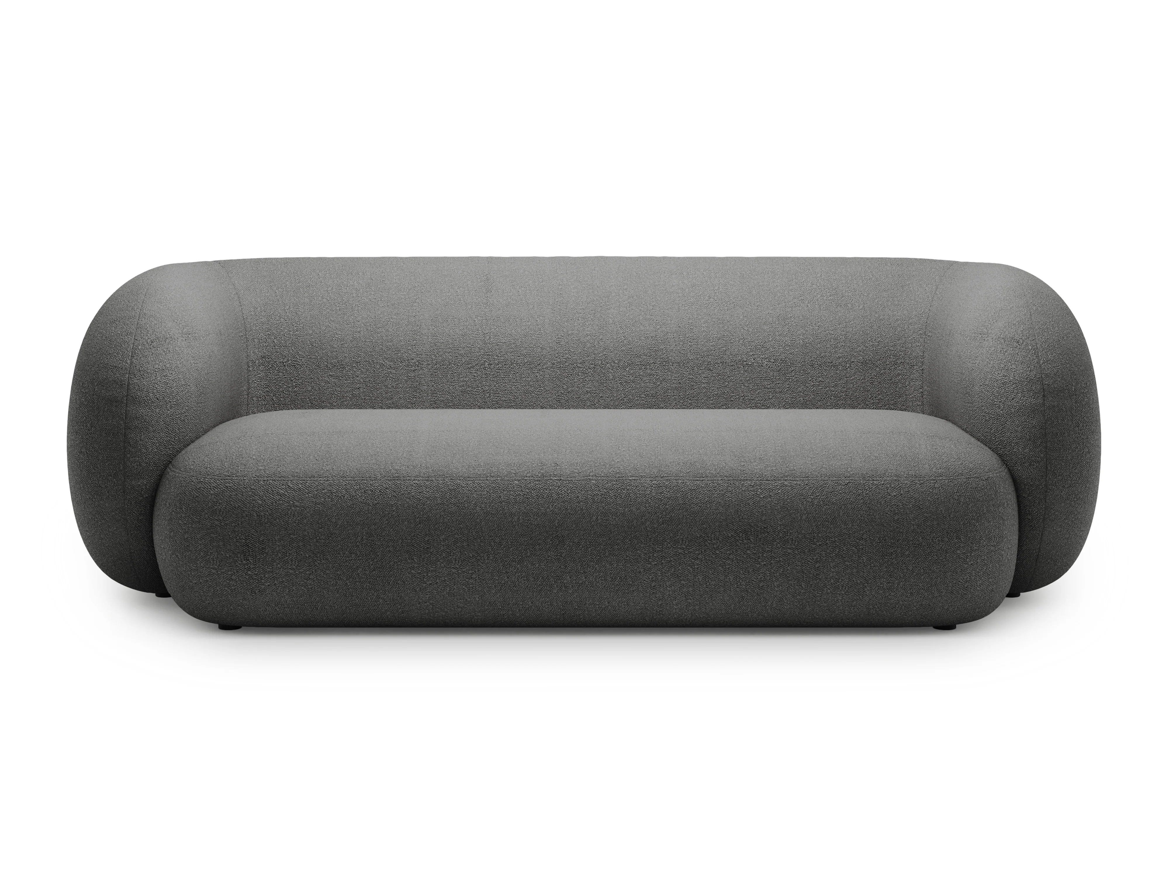 Sofa 3-osobowa KATE ciemnoszary boucle - Image 2