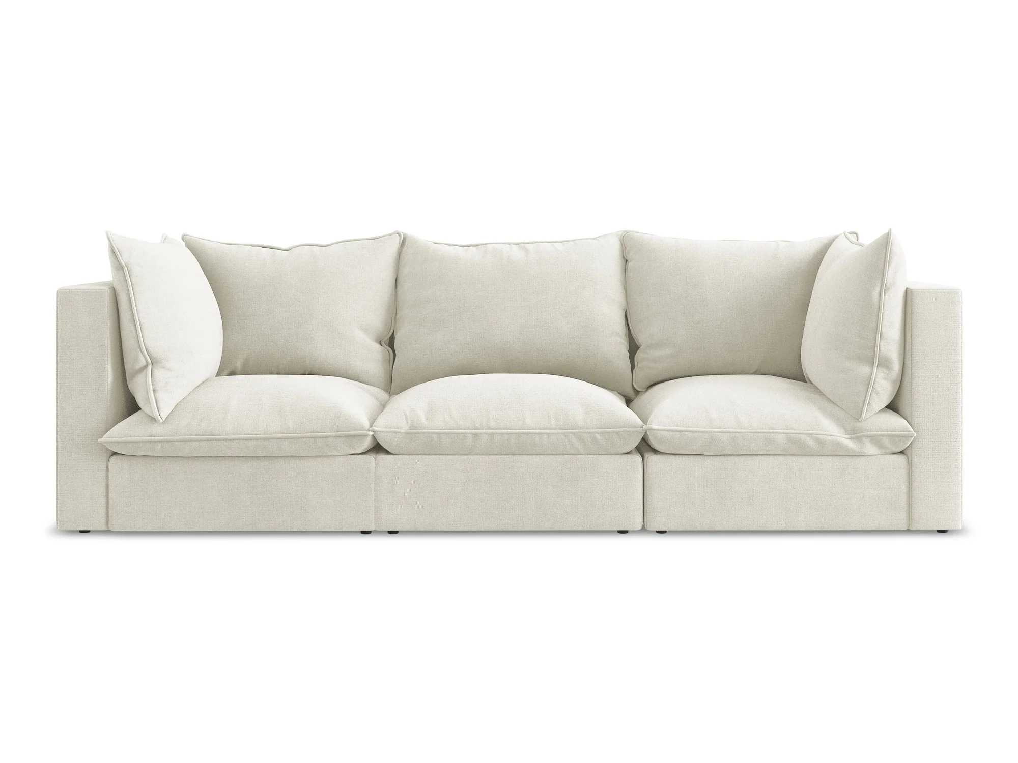 Sofa 3-osobowa MANAO beżowy - Image 3