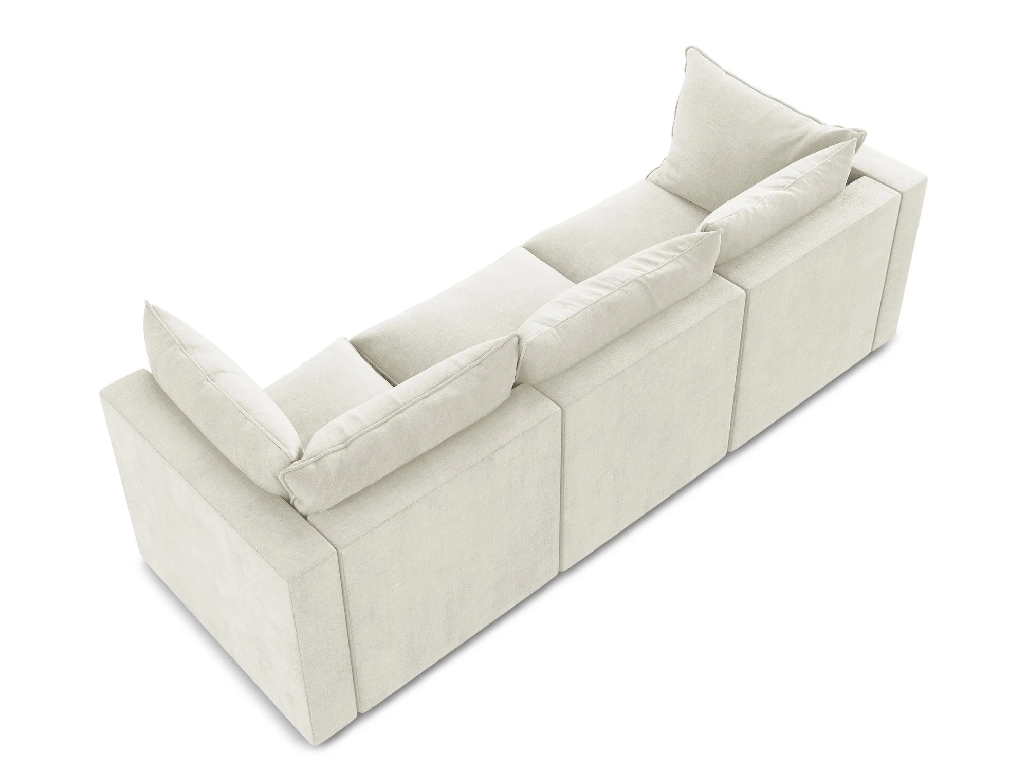 Sofa 3-osobowa MANAO beżowy - Image 5