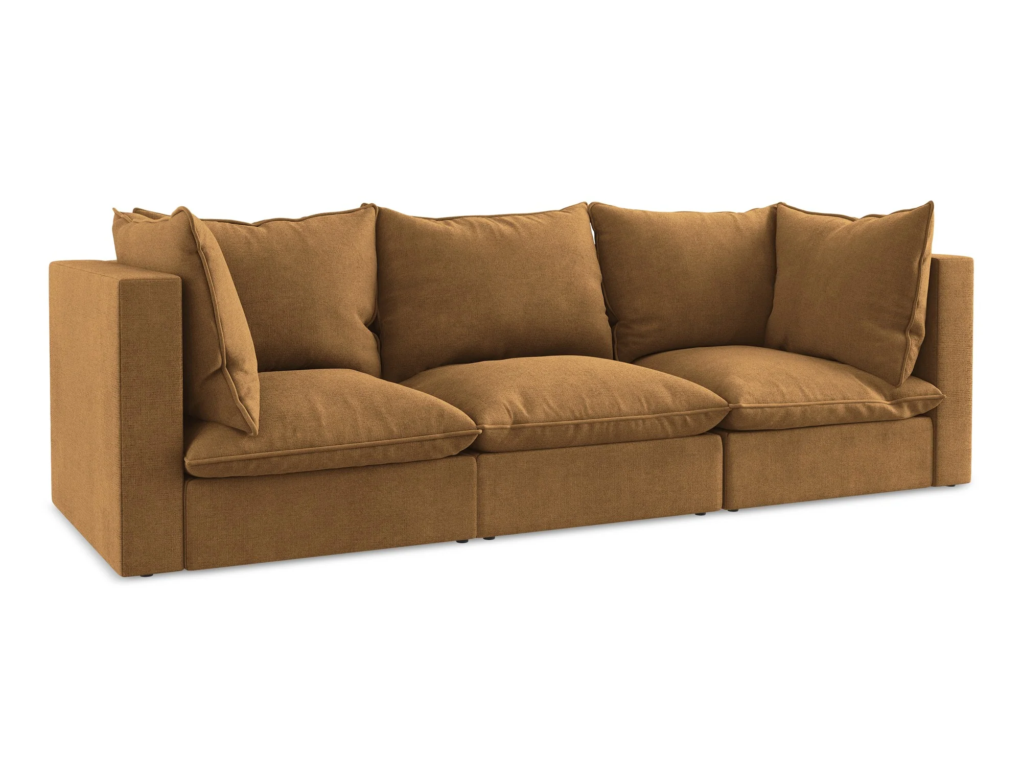 Sofa 3-osobowa MANAO terakota