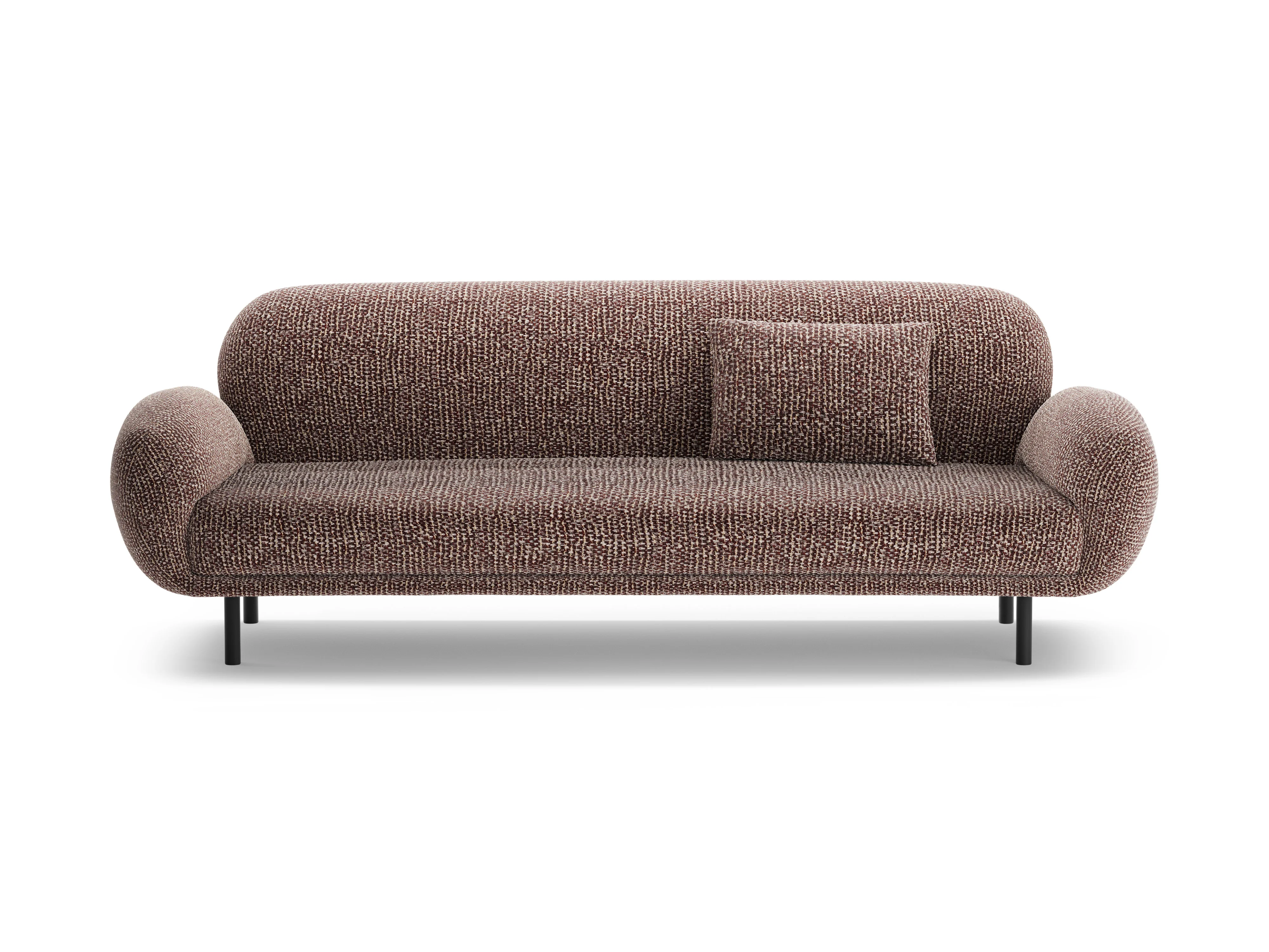 Sofa 3-osobowa POPPY brązowy szenil - Image 5