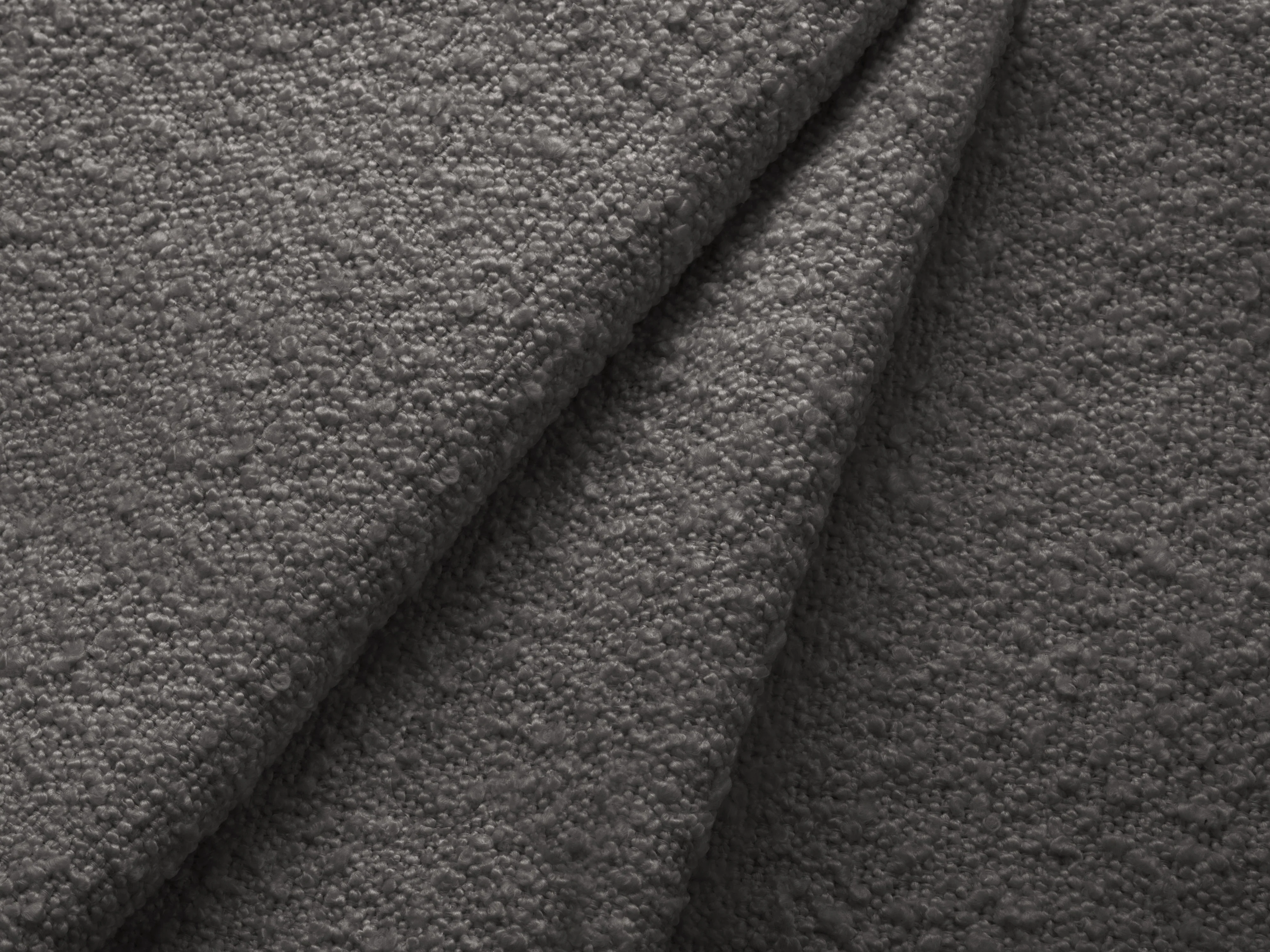 Sofa 3-osobowa POPPY ciemnoszary boucle - Image 6