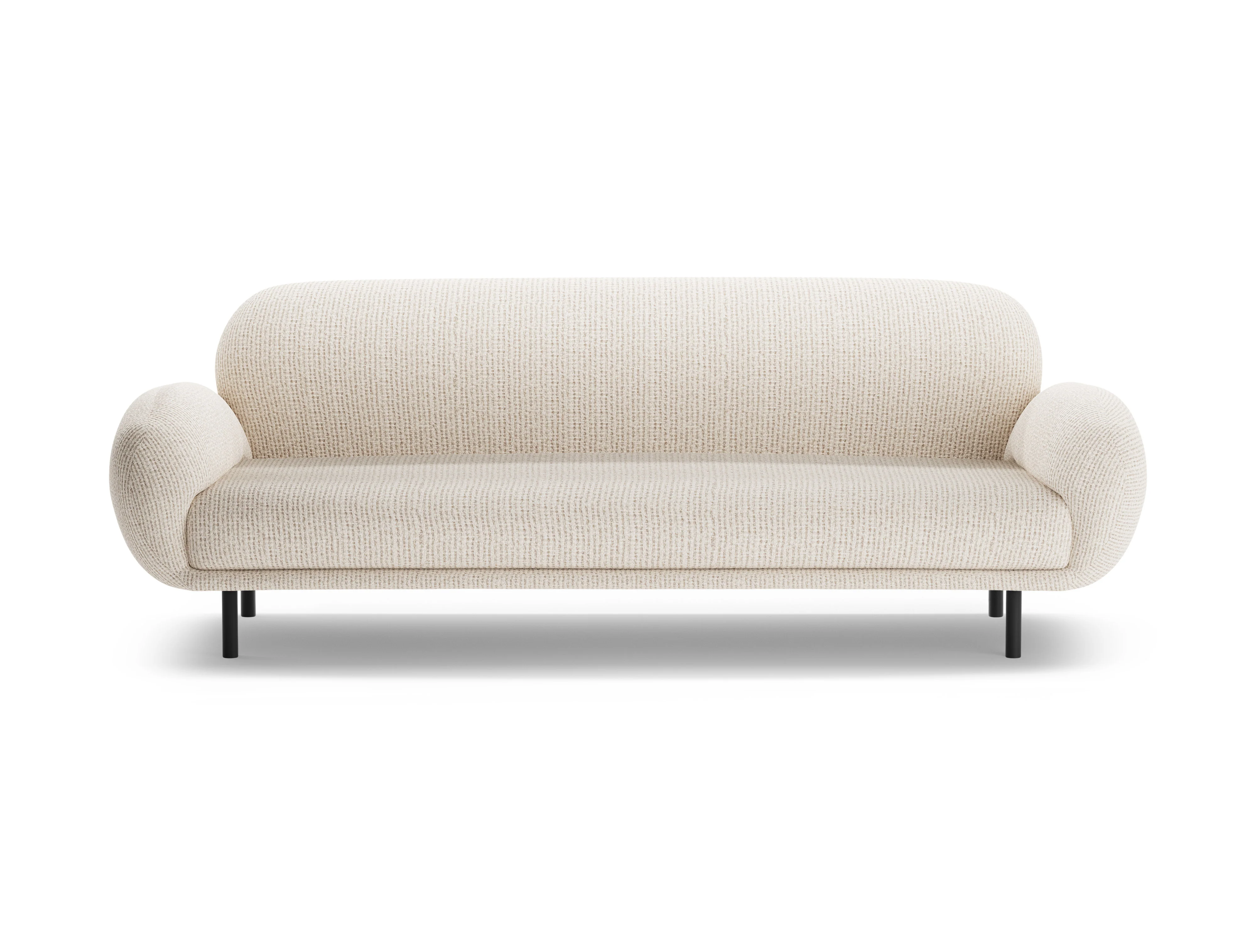 Sofa 3-osobowa POPPY jasnobeżowy szenil - Image 3