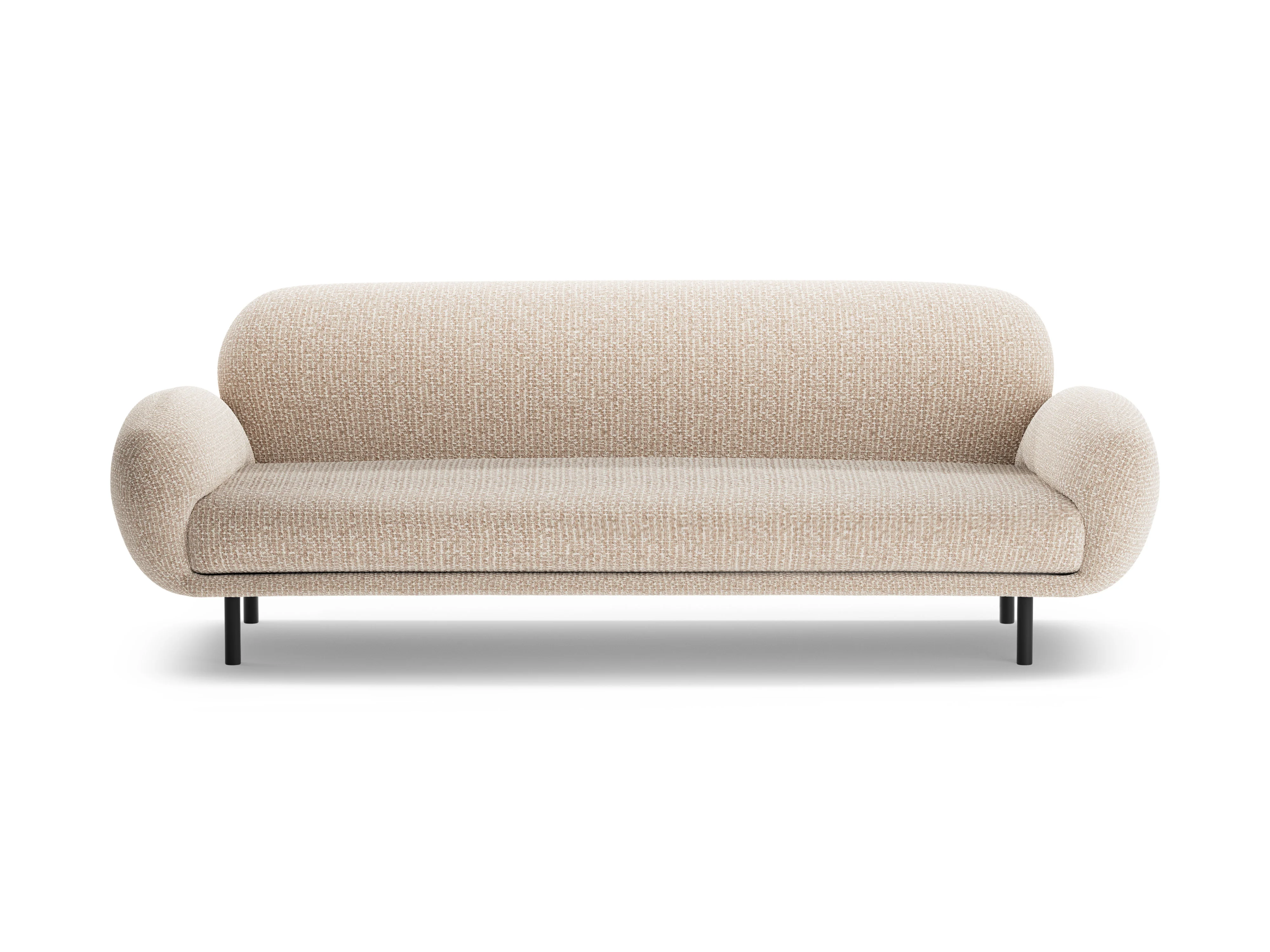 Sofa 3-osobowa POPPY piaskowy szenil - Image 3