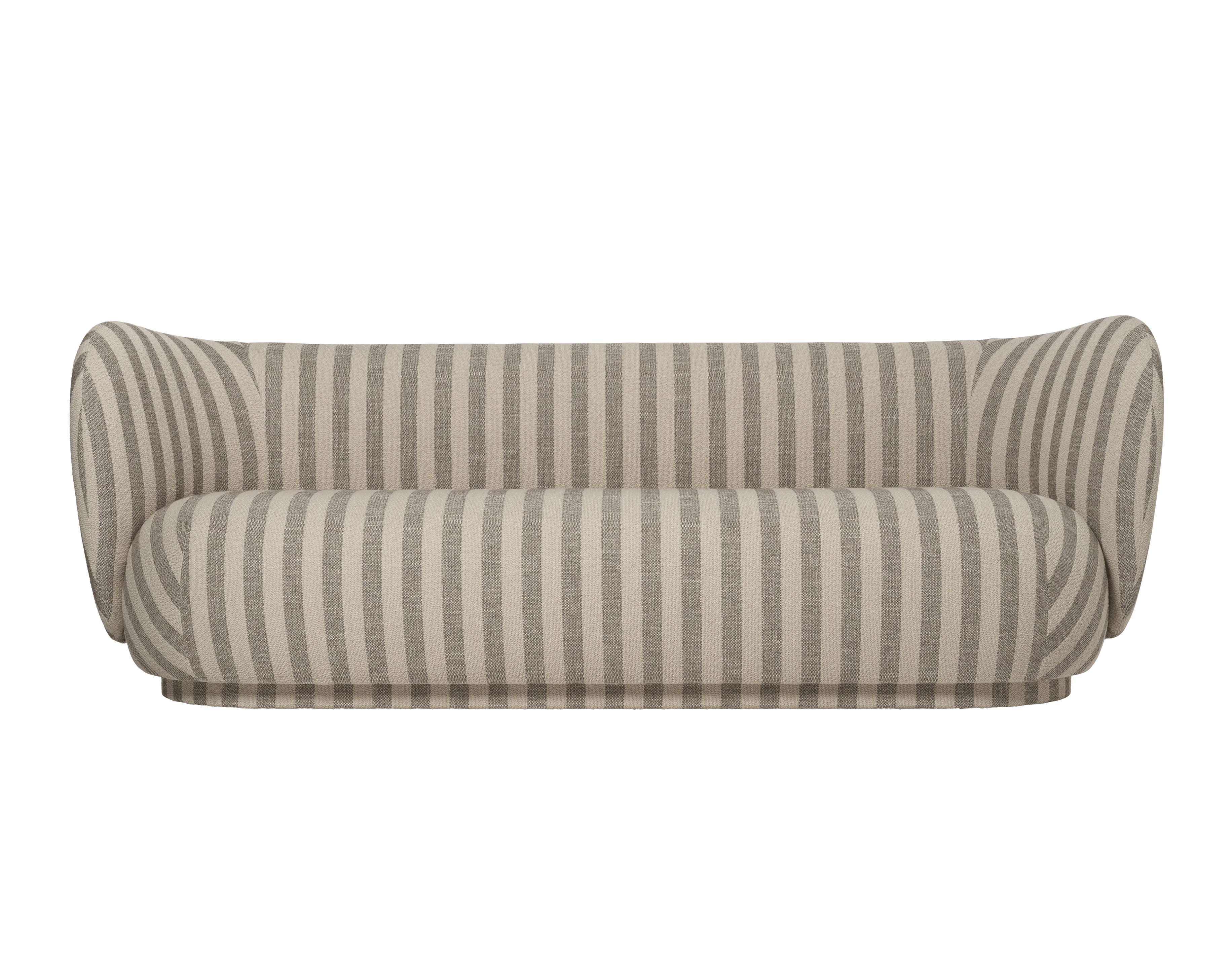 Sofa 3-osobowa RICO Louisiana piaskowy ze złamanym białym