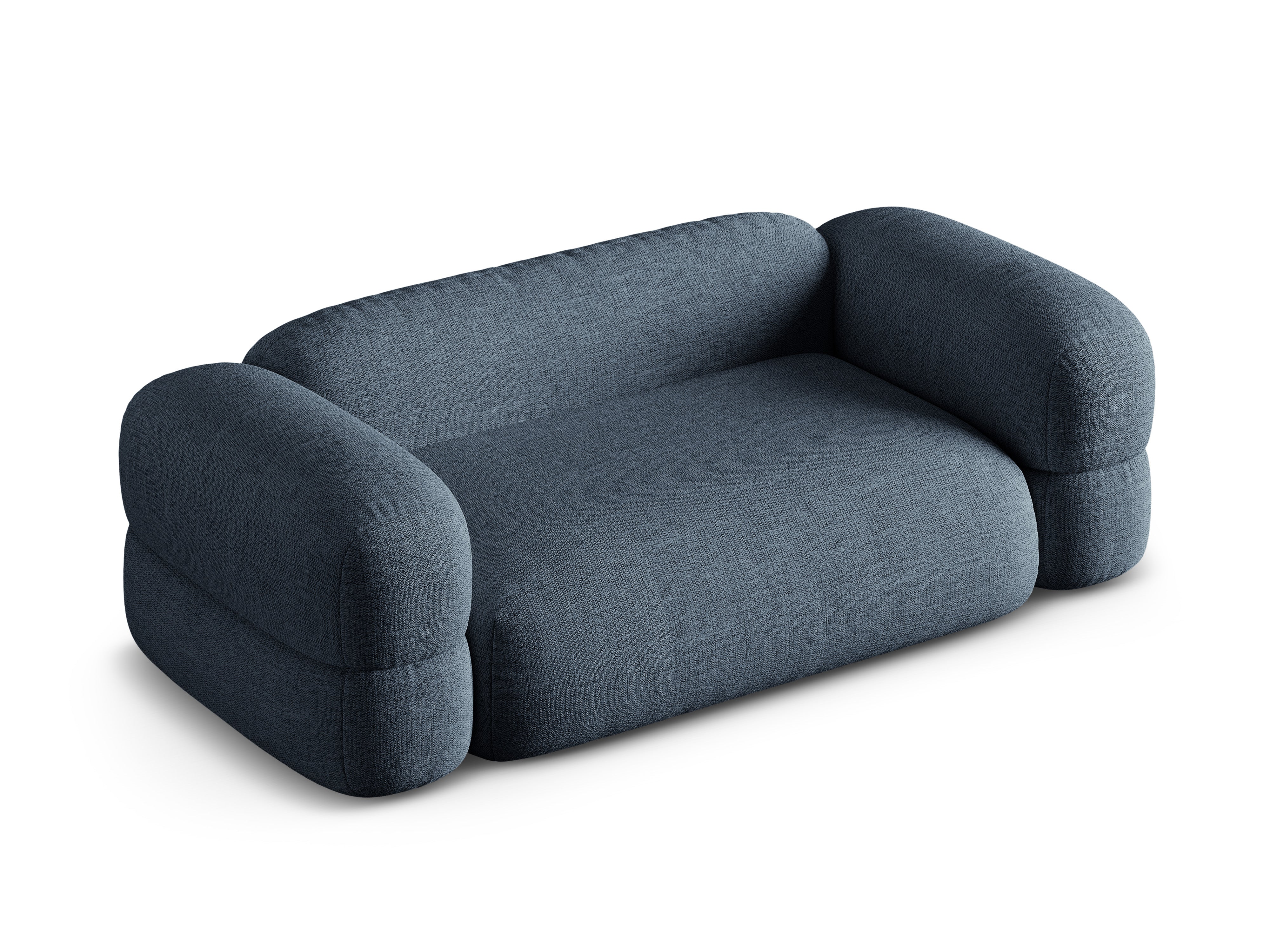 Sofa 3-osobowa ROGER ciemnoniebieski szenil - Image 4