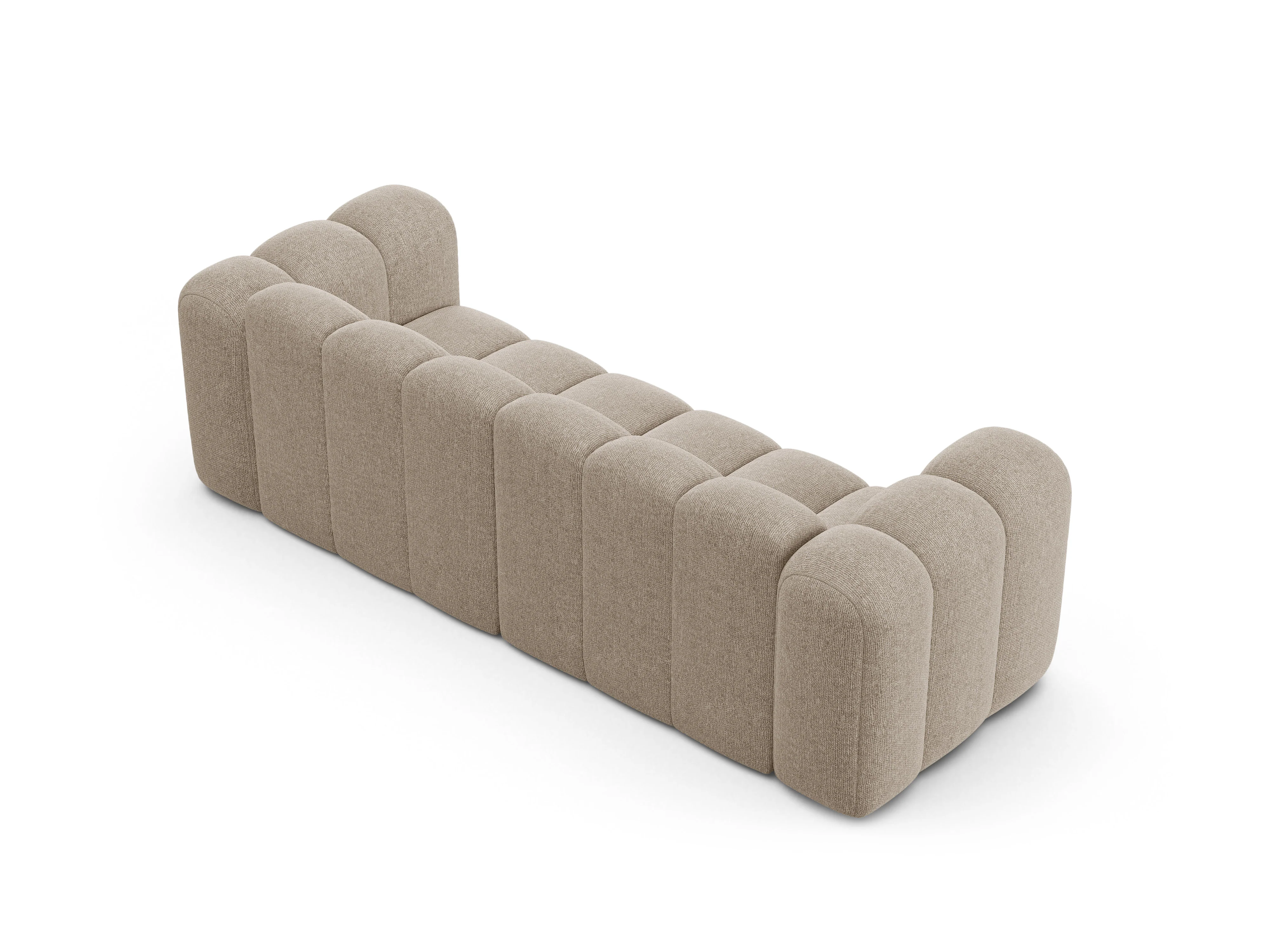 Sofa 3-osobowa LUPINE beżowy szenil - Image 4