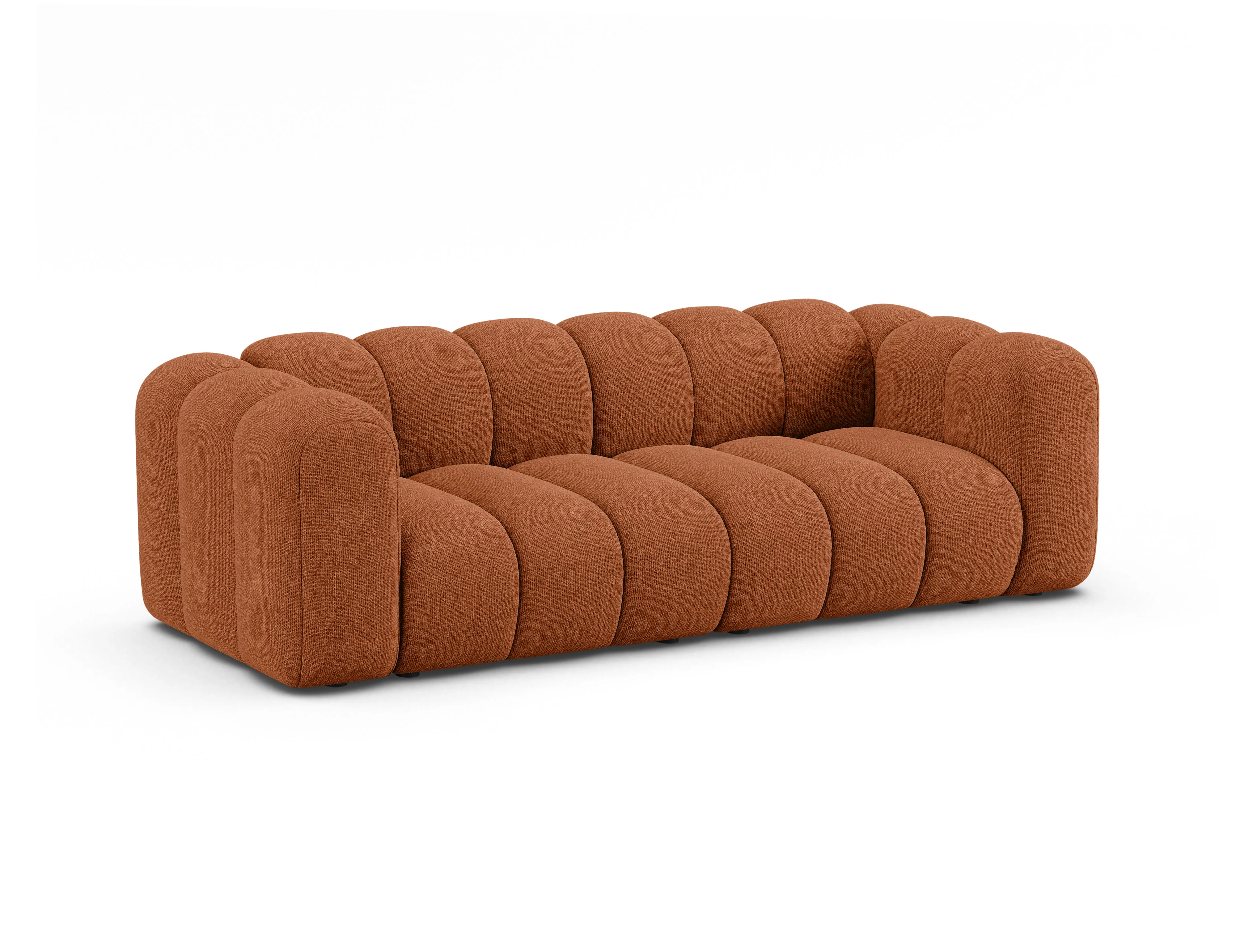 Sofa 3-osobowa LUPINE ceglany szenil