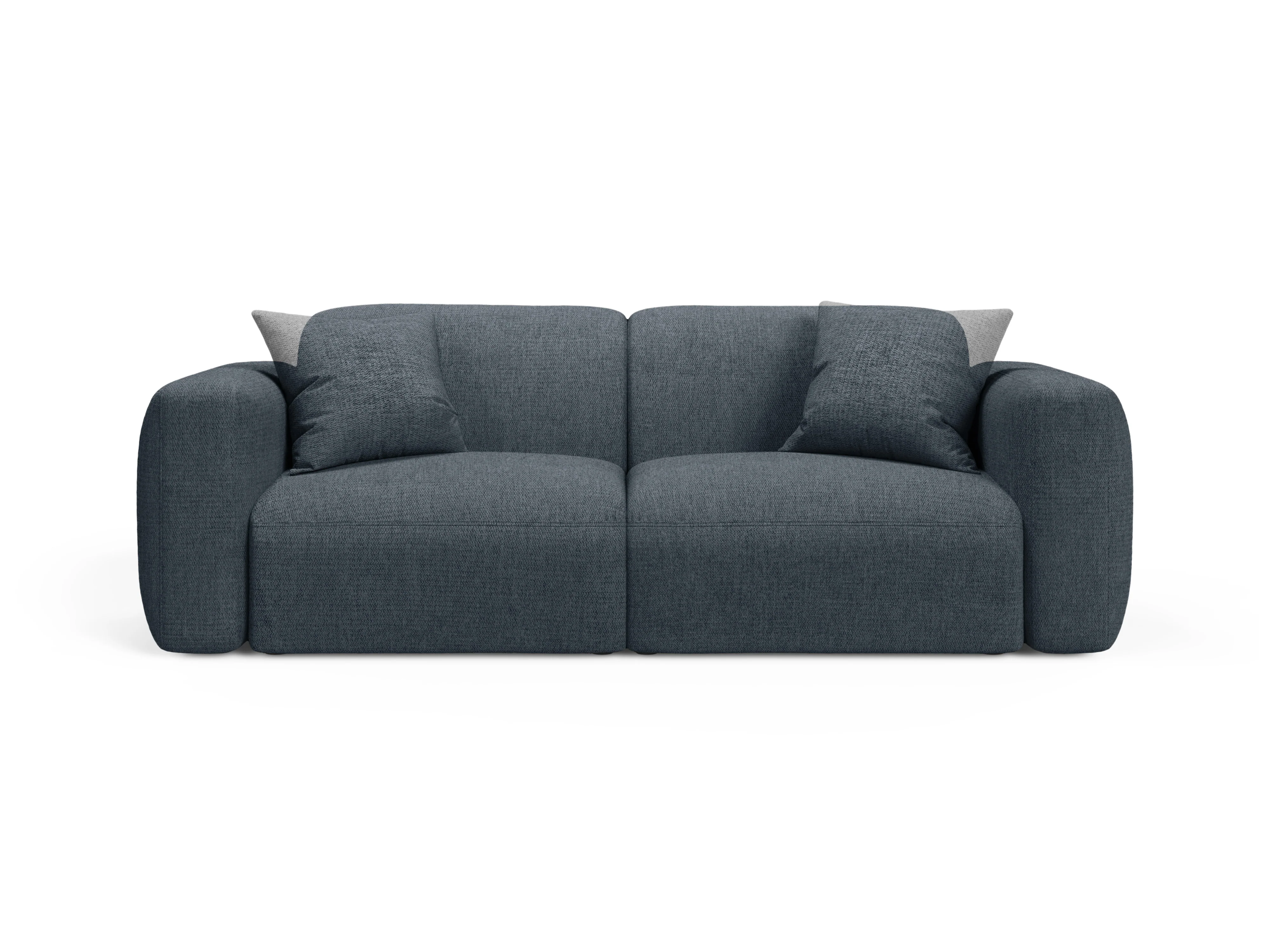 Sofa 3-osobowa STRINO niebieski szenil - Image 2