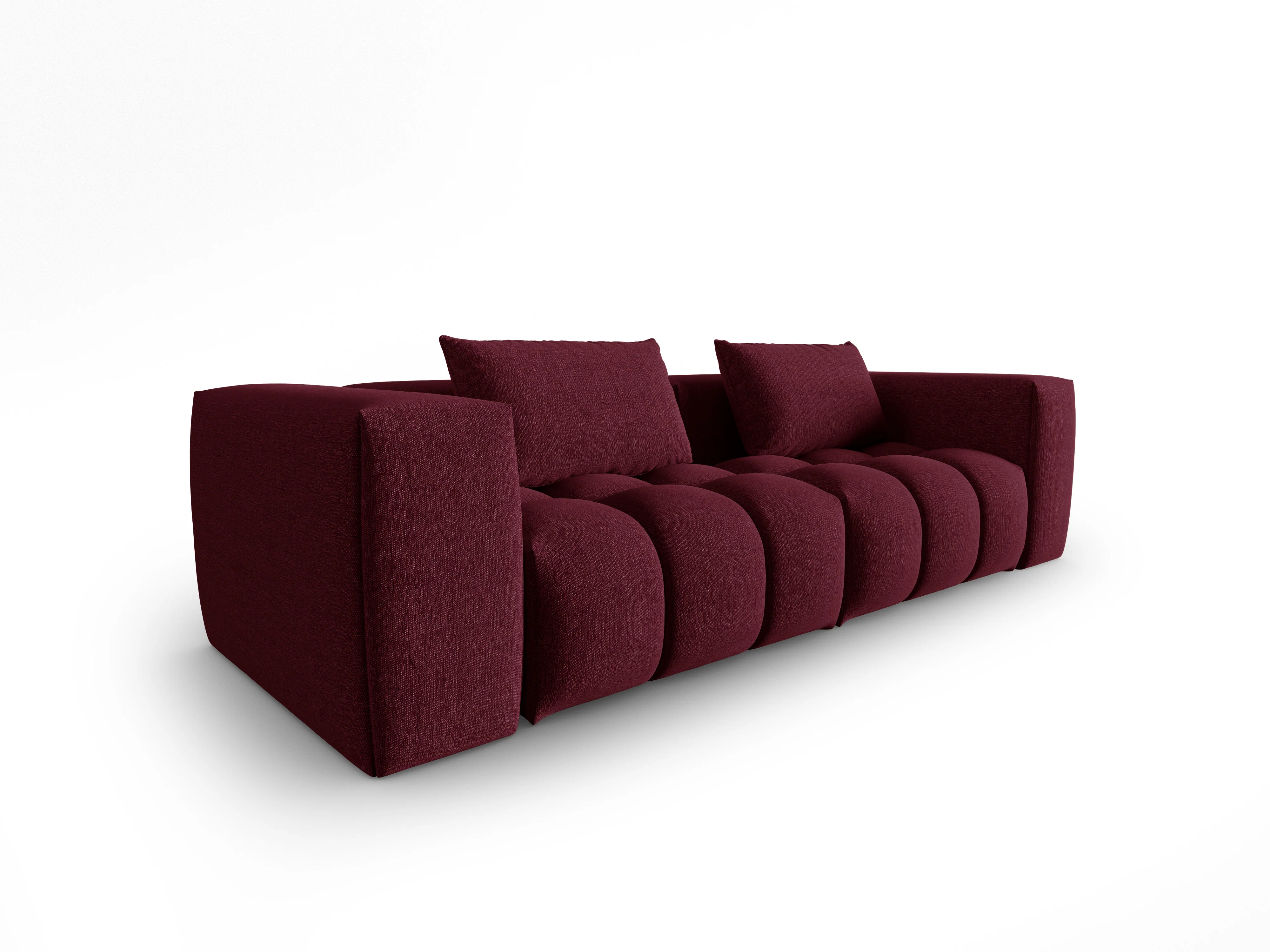 Sofa 3-osobowa VERONA burgundowy - Image 2