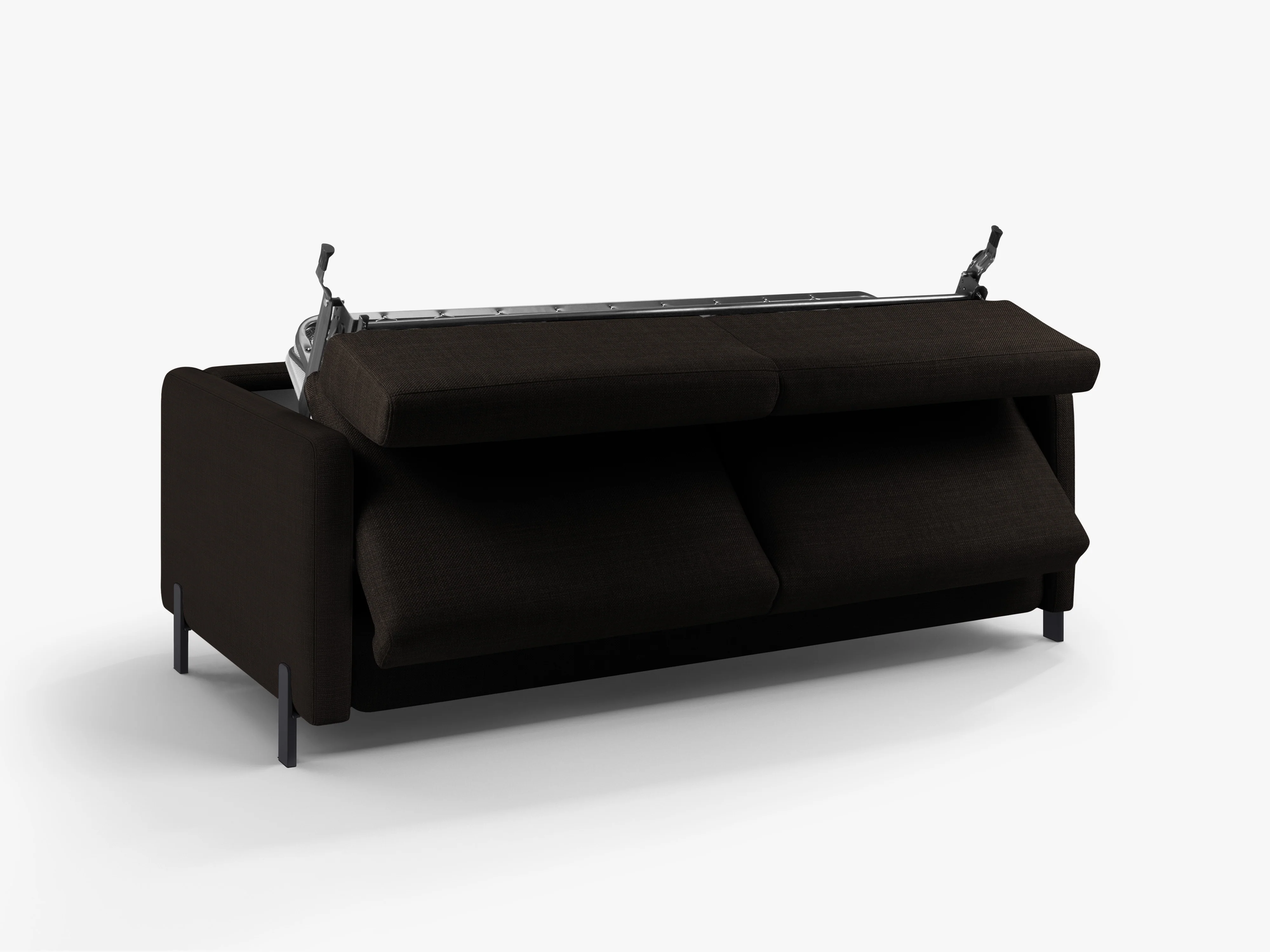 Sofa 3-osobowa z funkcją spania GLORIA ciemnoszary szenil - Image 8