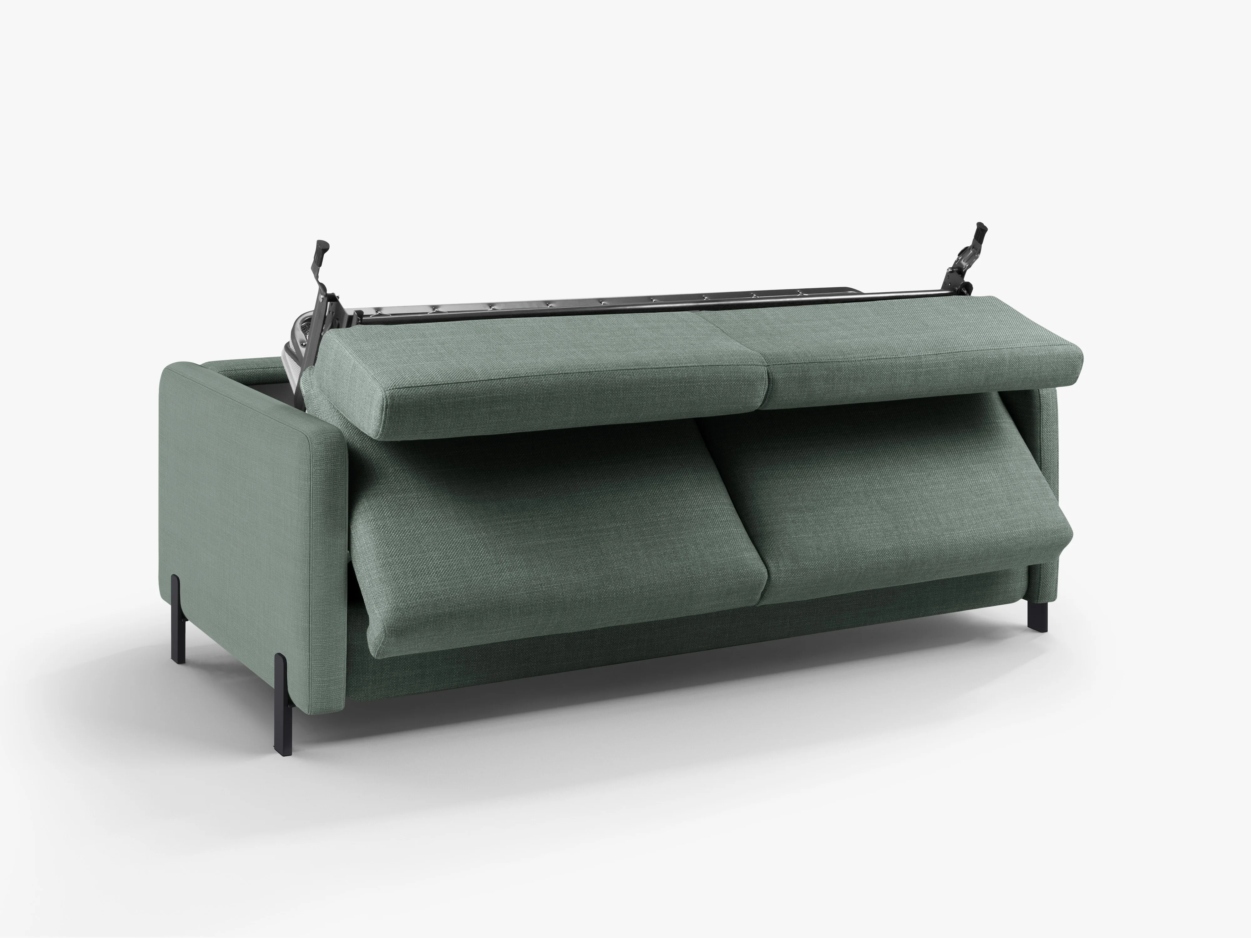 Sofa 3-osobowa z funkcją spania GLORIA miętowy szenil - Image 7