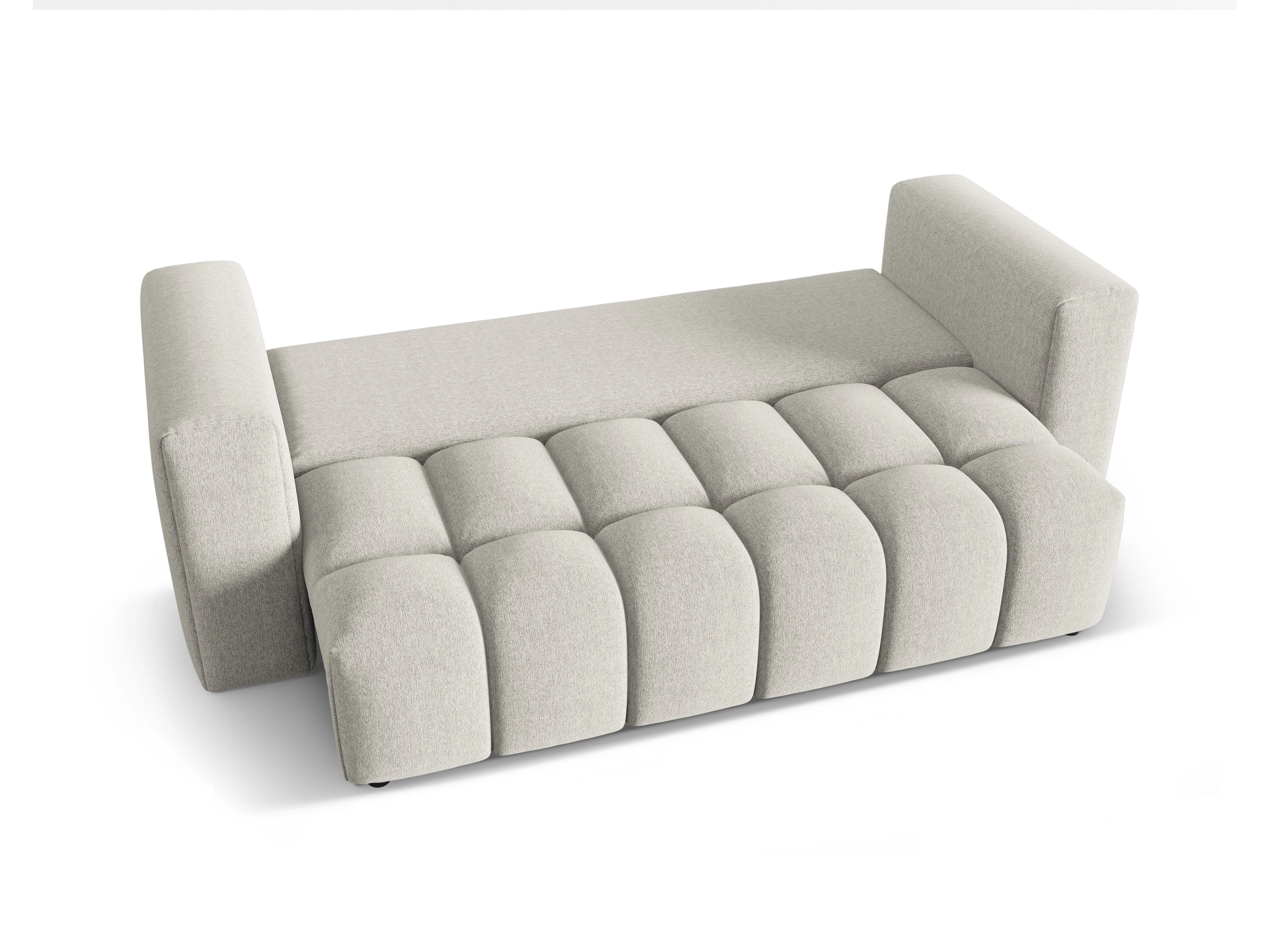 Sofa 3-osobowa z funkcją spania VERONA beżowy - Image 2