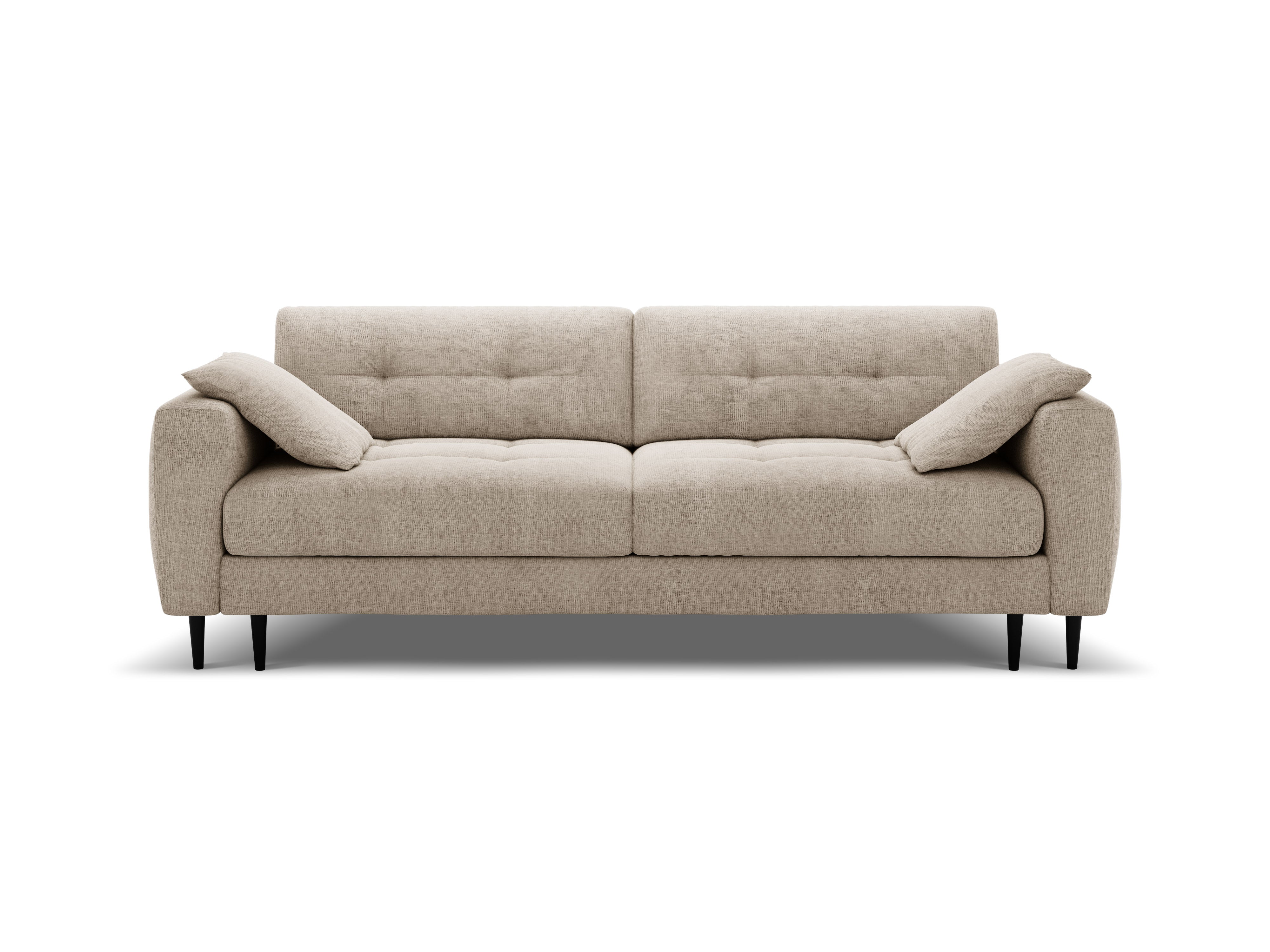 Sofa 3-osobowa z funkcją spania BEMY beżowy - Image 2
