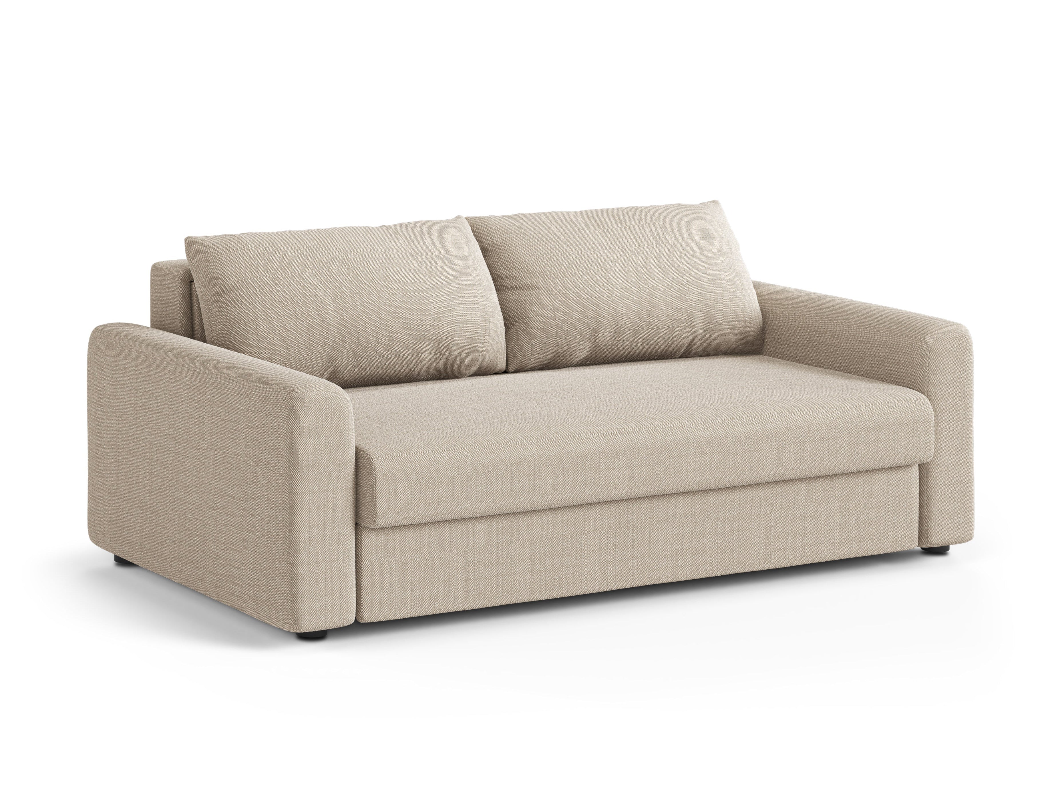 Sofa 3-osobowa z funkcją spania DAVID beżowy