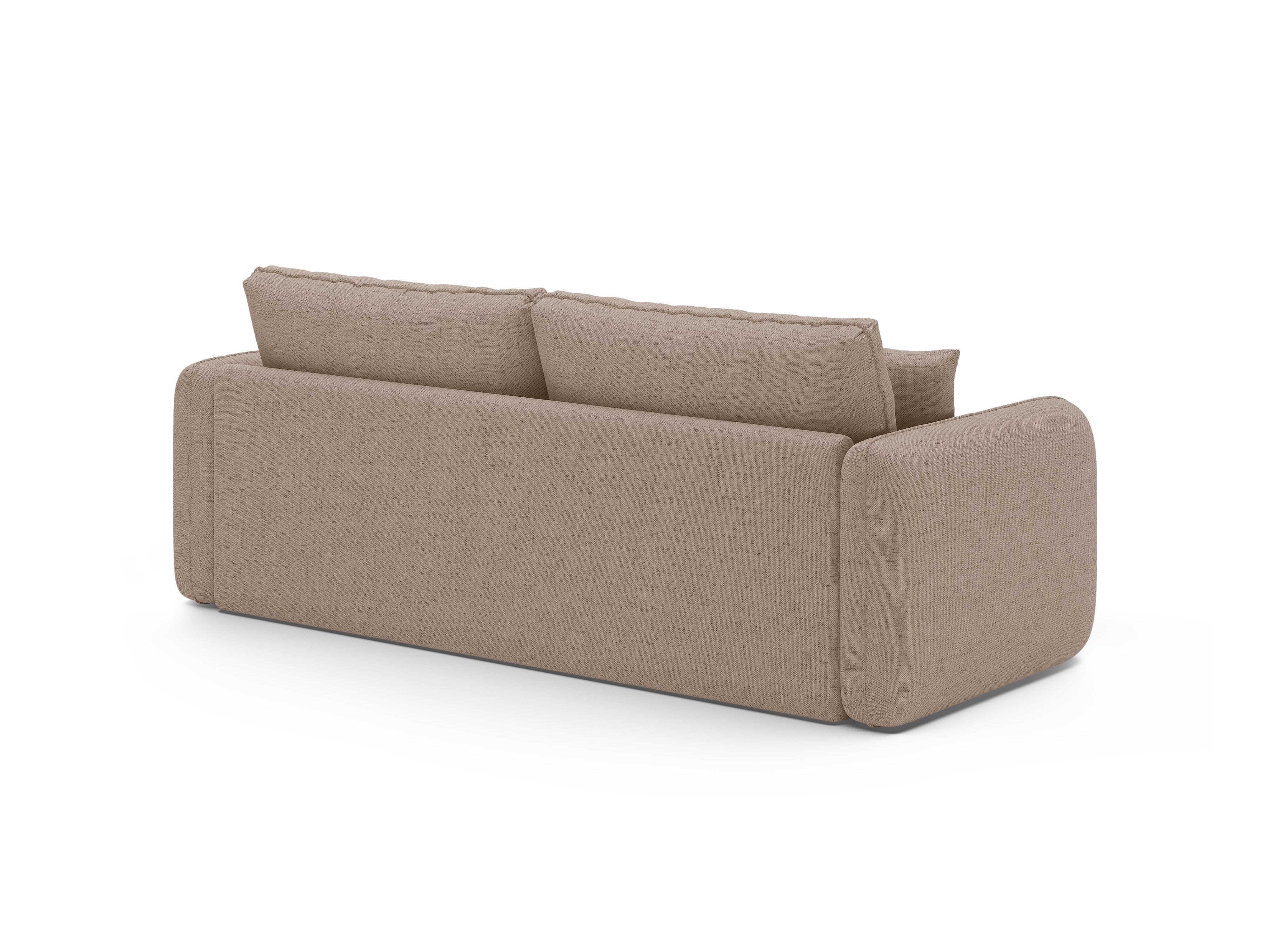 Sofa 3-osobowa z funkcją spania DORMI cappuccino - Image 5