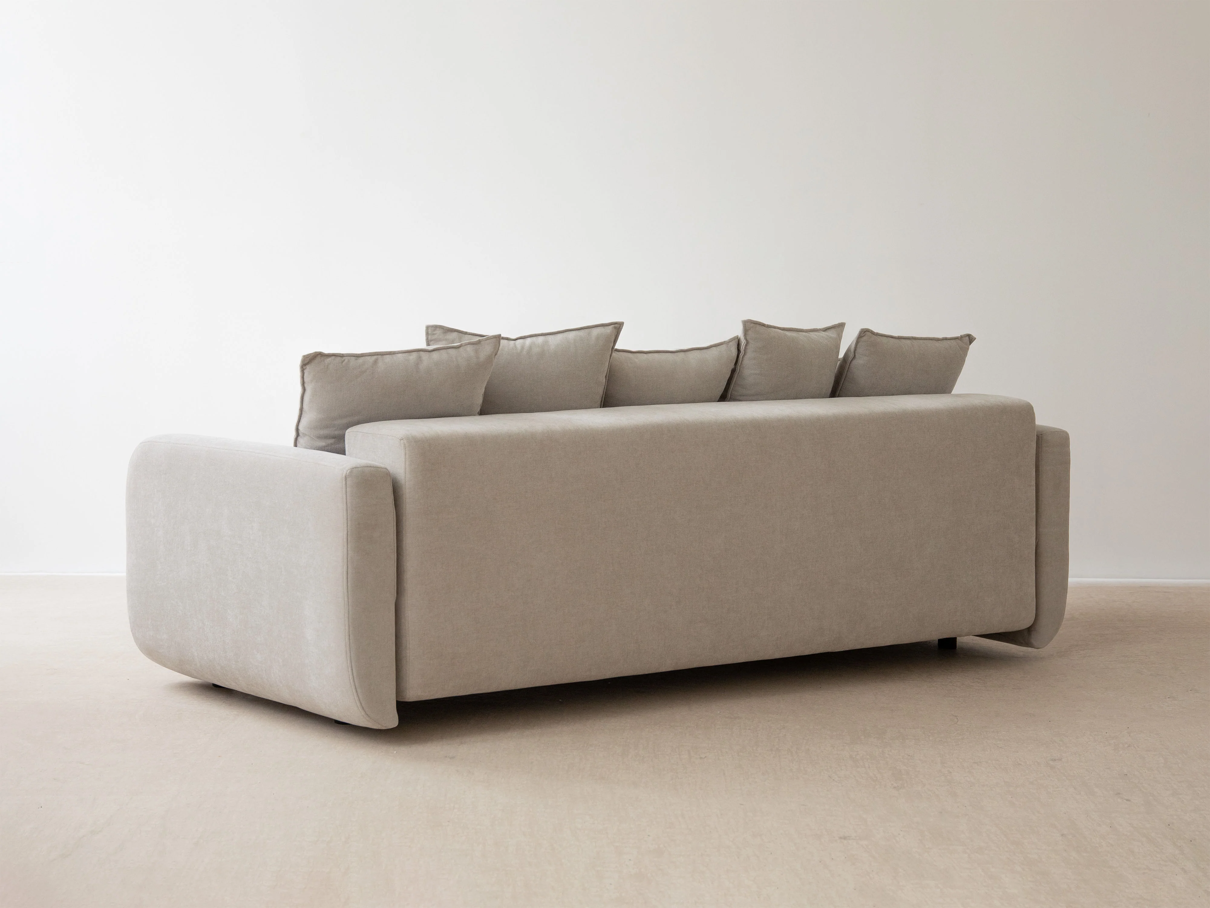Sofa 3-osobowa z funkcją spania ELEN granatowy szenil - Image 11