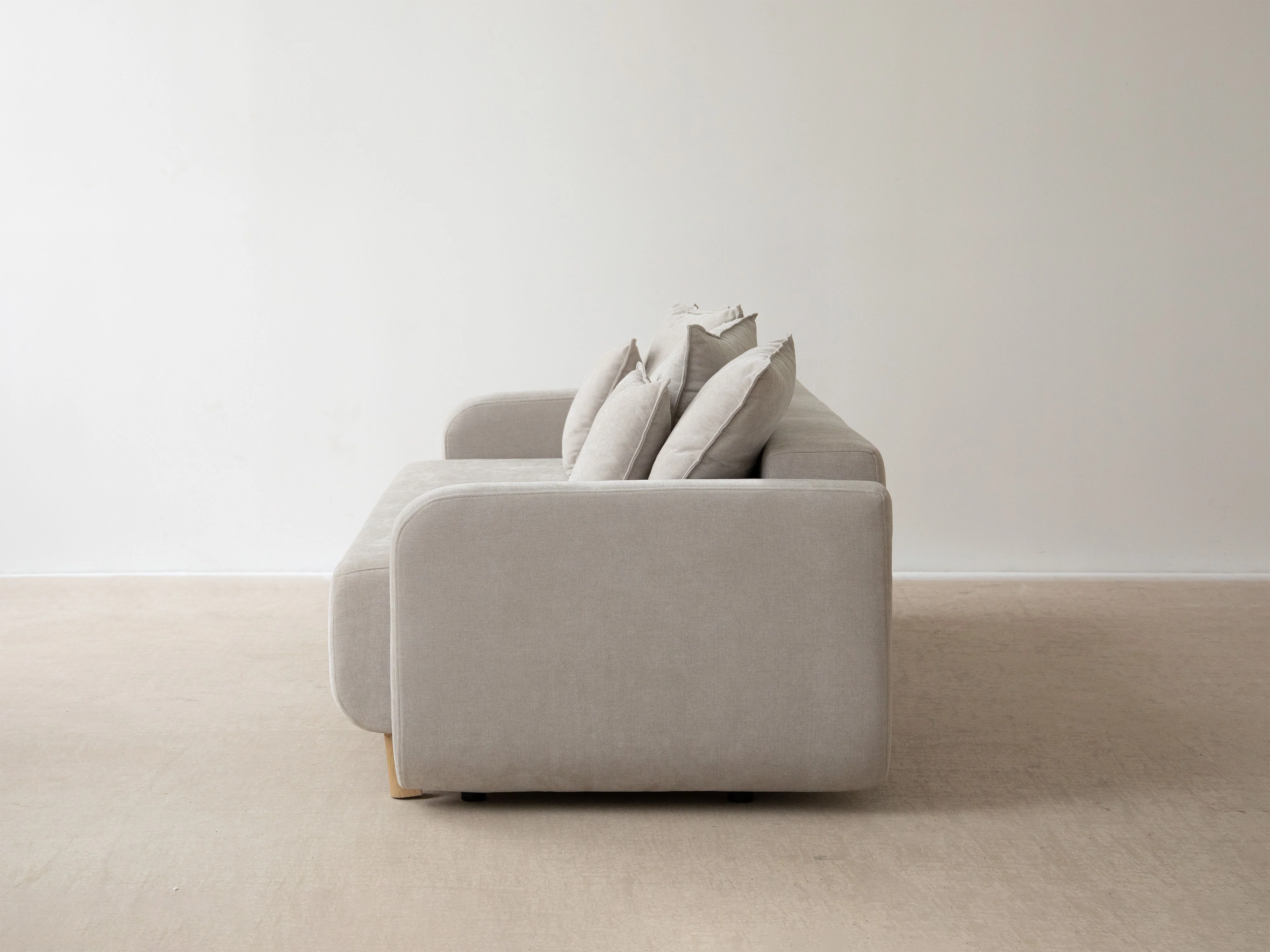 Sofa 3-osobowa z funkcją spania ELEN granatowy szenil - Image 10