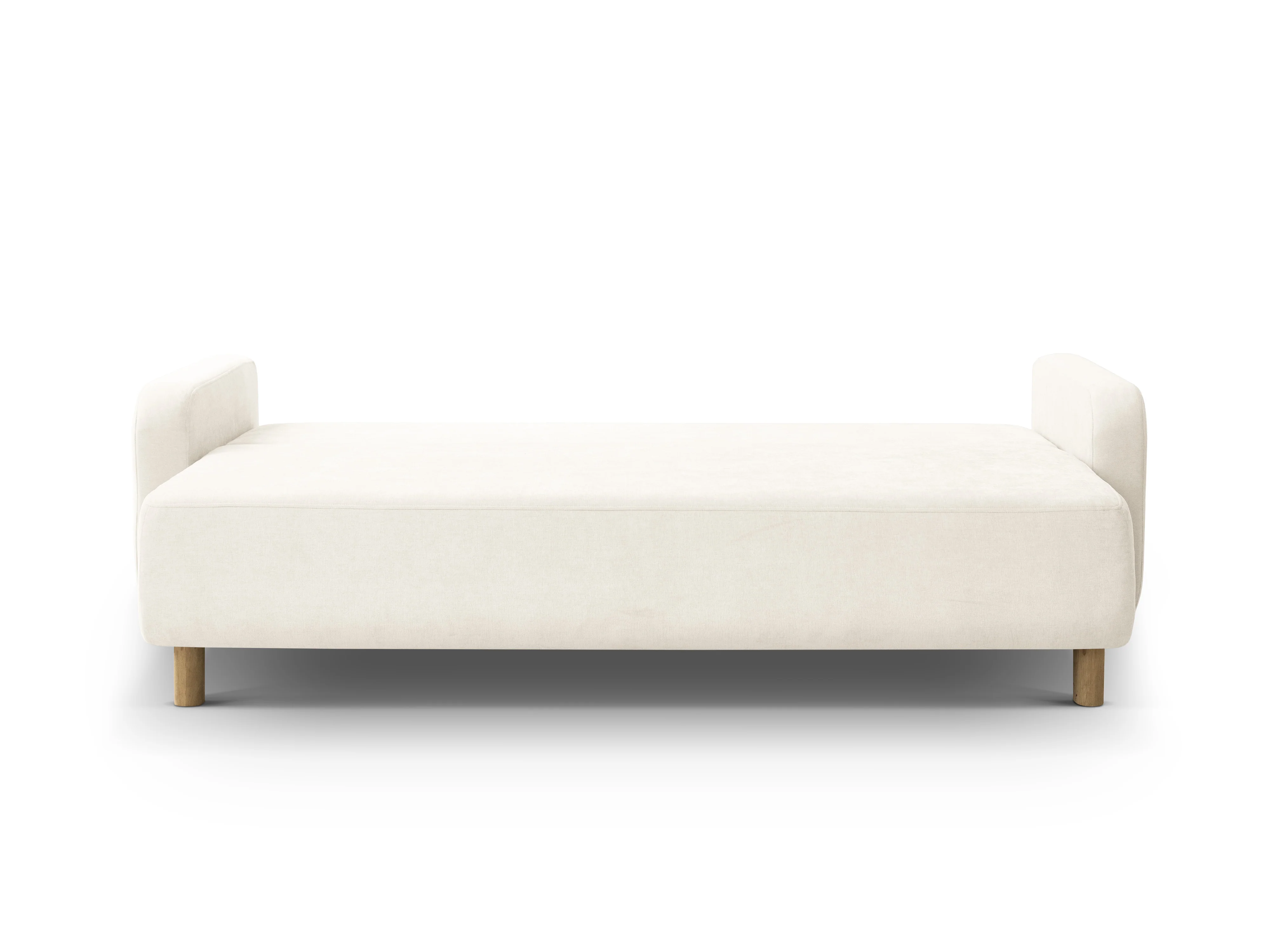 Sofa 3-osobowa z funkcją spania ELEN kość słoniowa szenil - Image 6