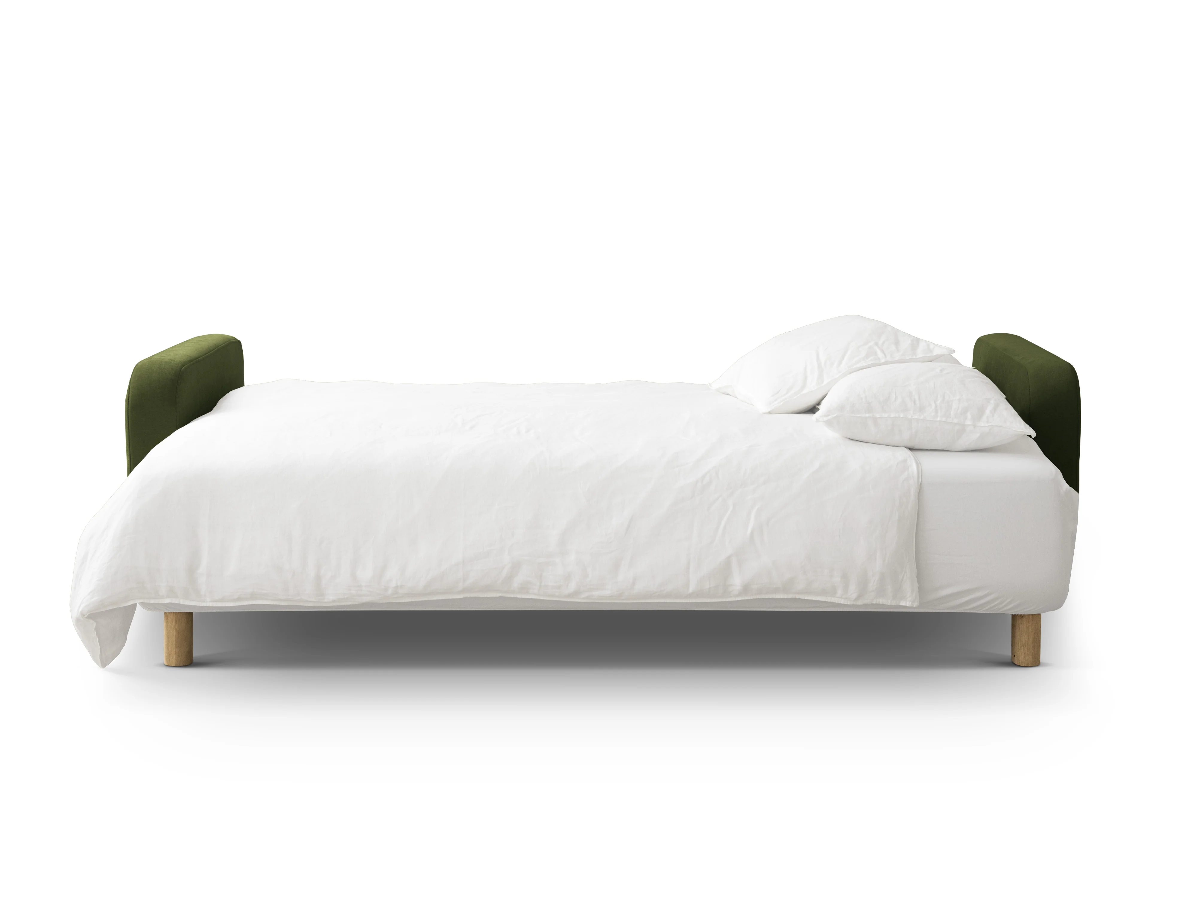 Sofa 3-osobowa z funkcją spania ELEN zielony szenil - Image 7