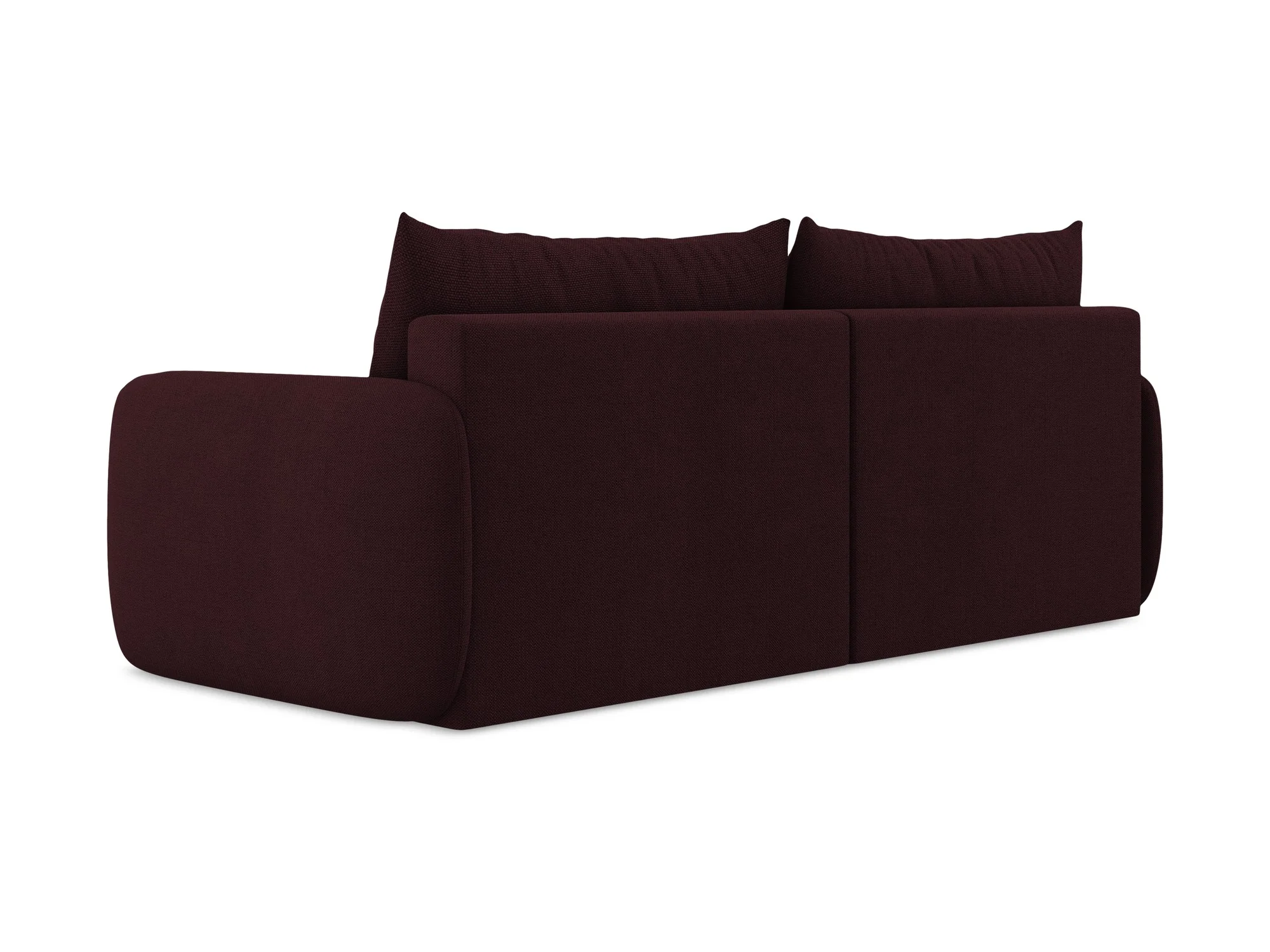 Sofa 3-osobowa z funkcją spania KALENA bordowy - Image 7