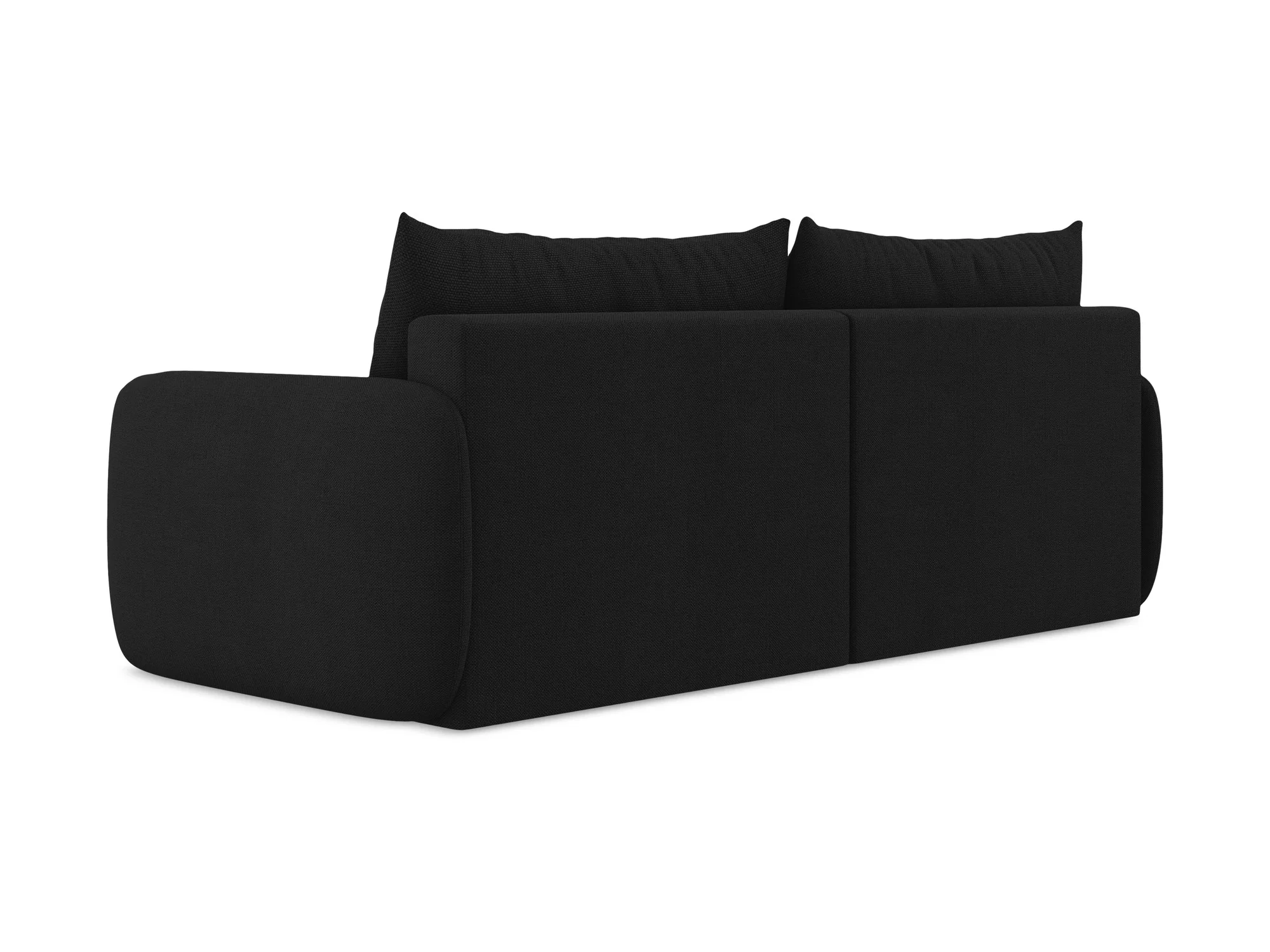 Sofa 3-osobowa z funkcją spania KALENA czarny - Image 4