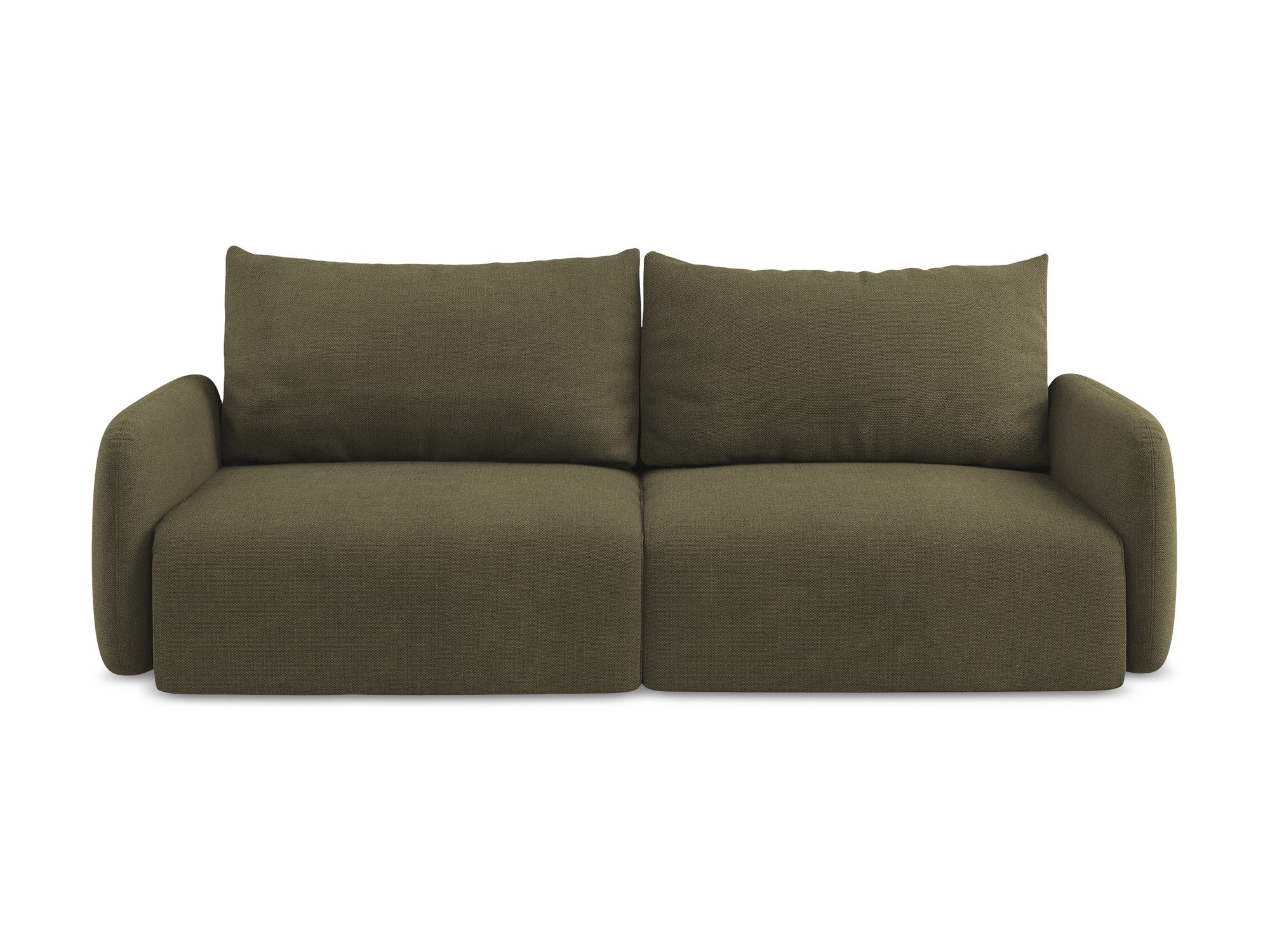 Sofa 3-osobowa z funkcją spania KALENA oliwkowy - Image 2