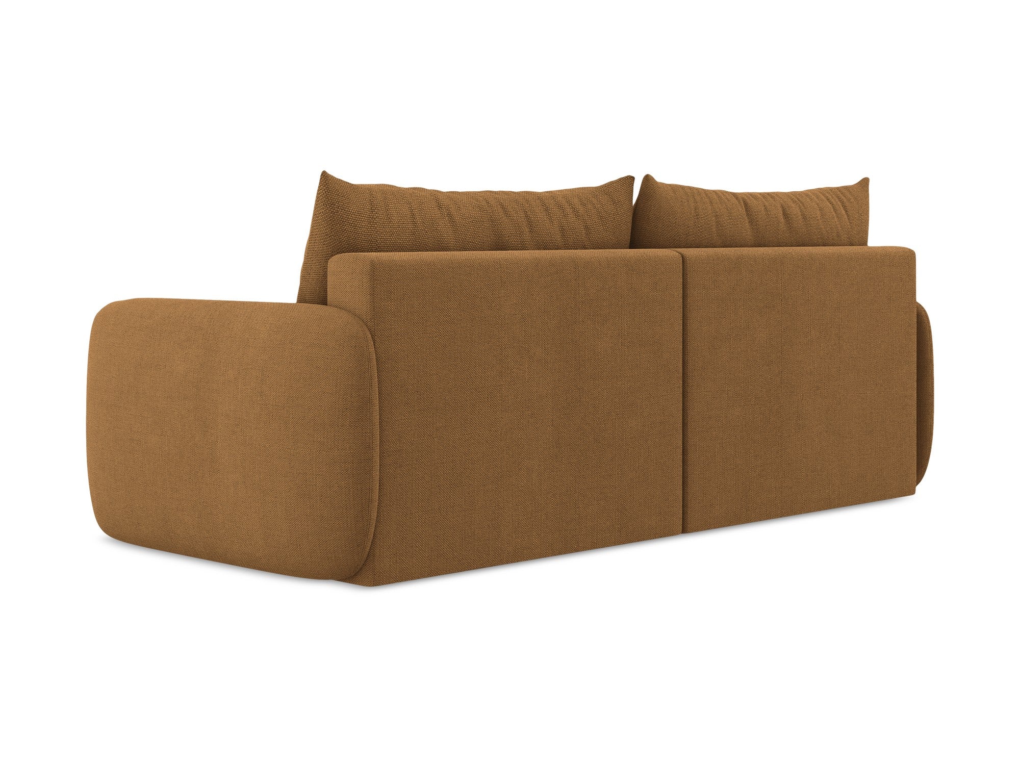 Sofa 3-osobowa z funkcją spania KALENA terakota - Image 7