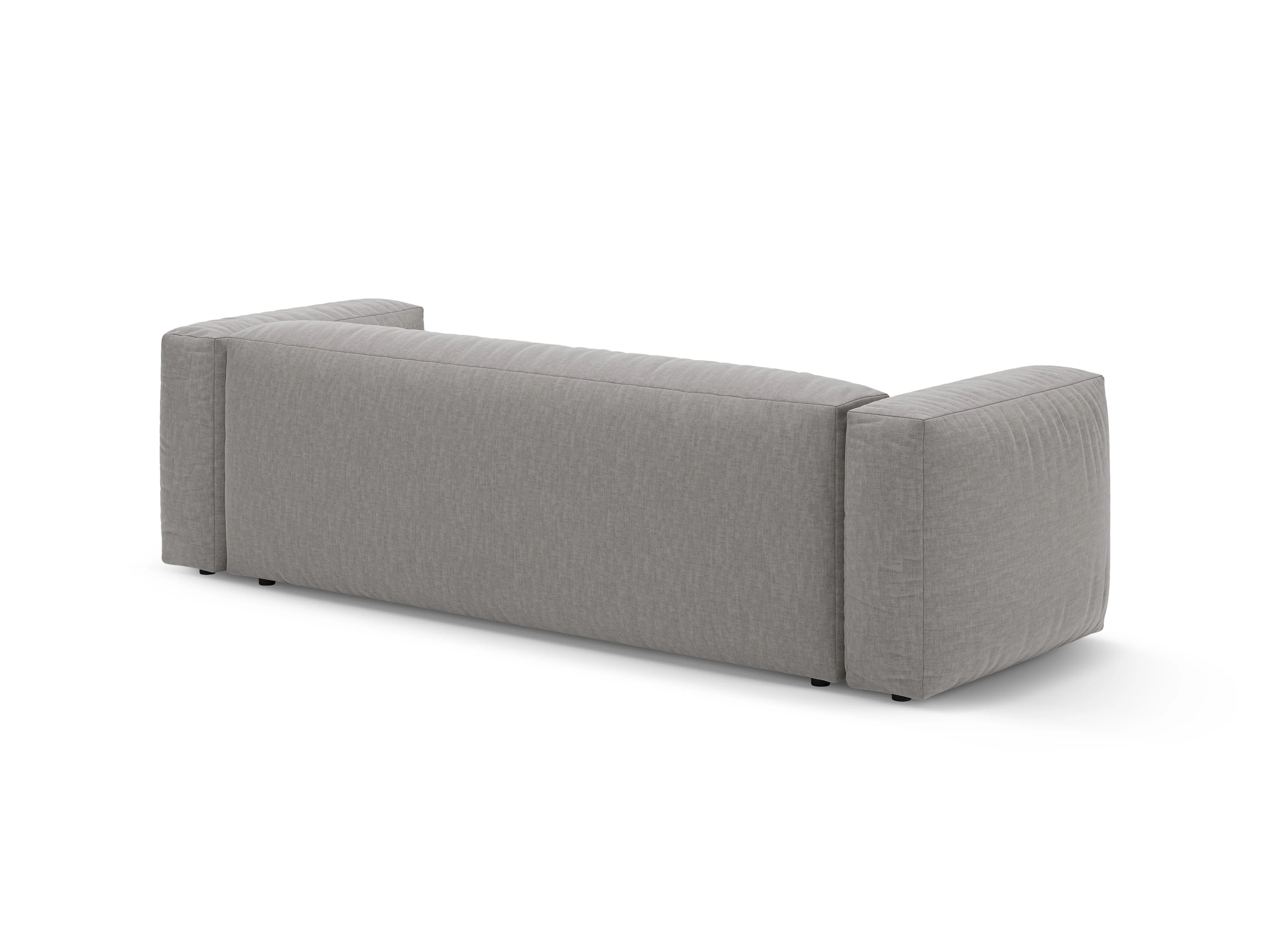 Sofa 3-osobowa z funkcją spania MARTINA jasny szary - Image 5