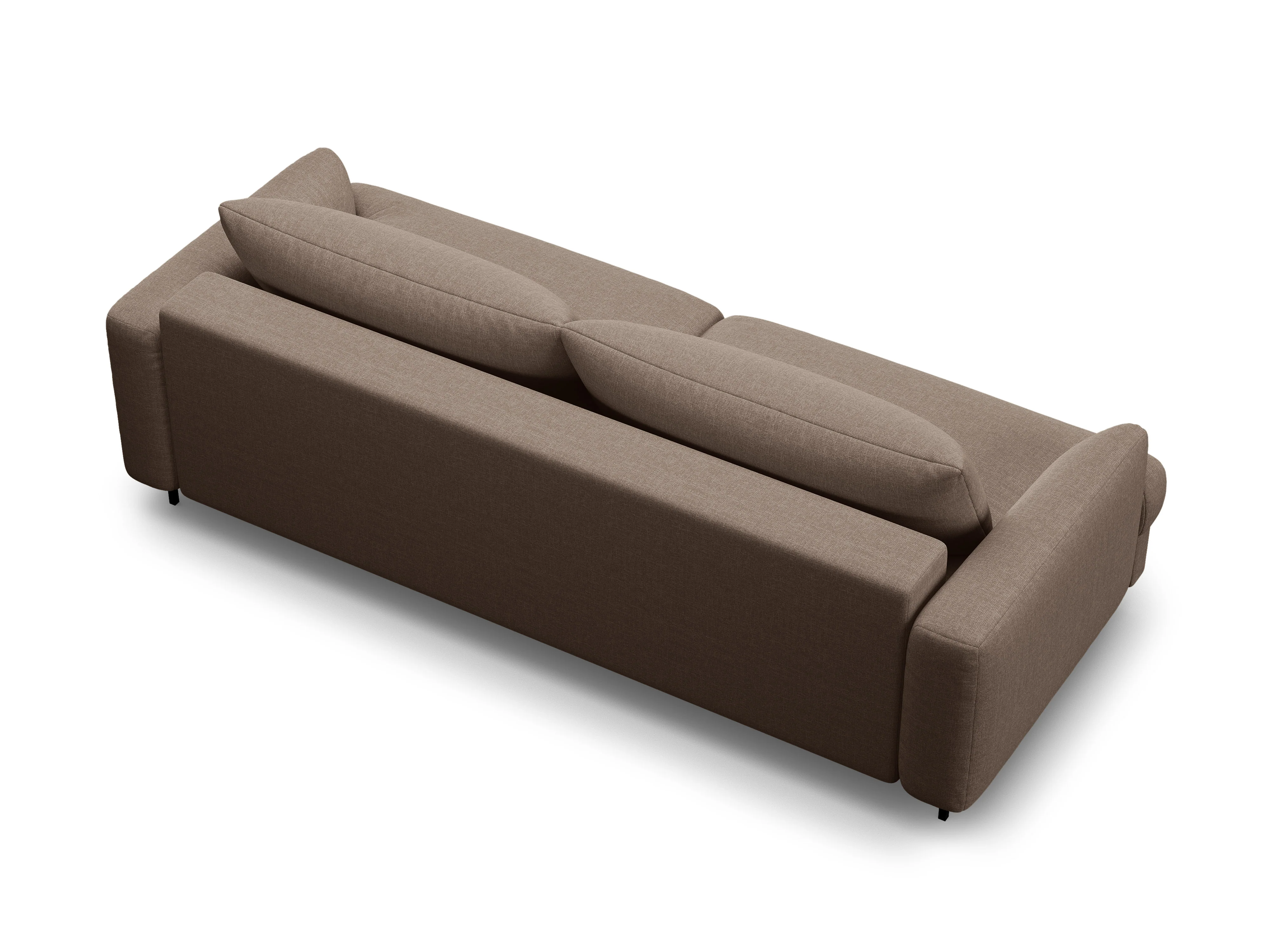 Sofa 3-osobowa z funkcją spania NAOMI cappuccino - Image 4