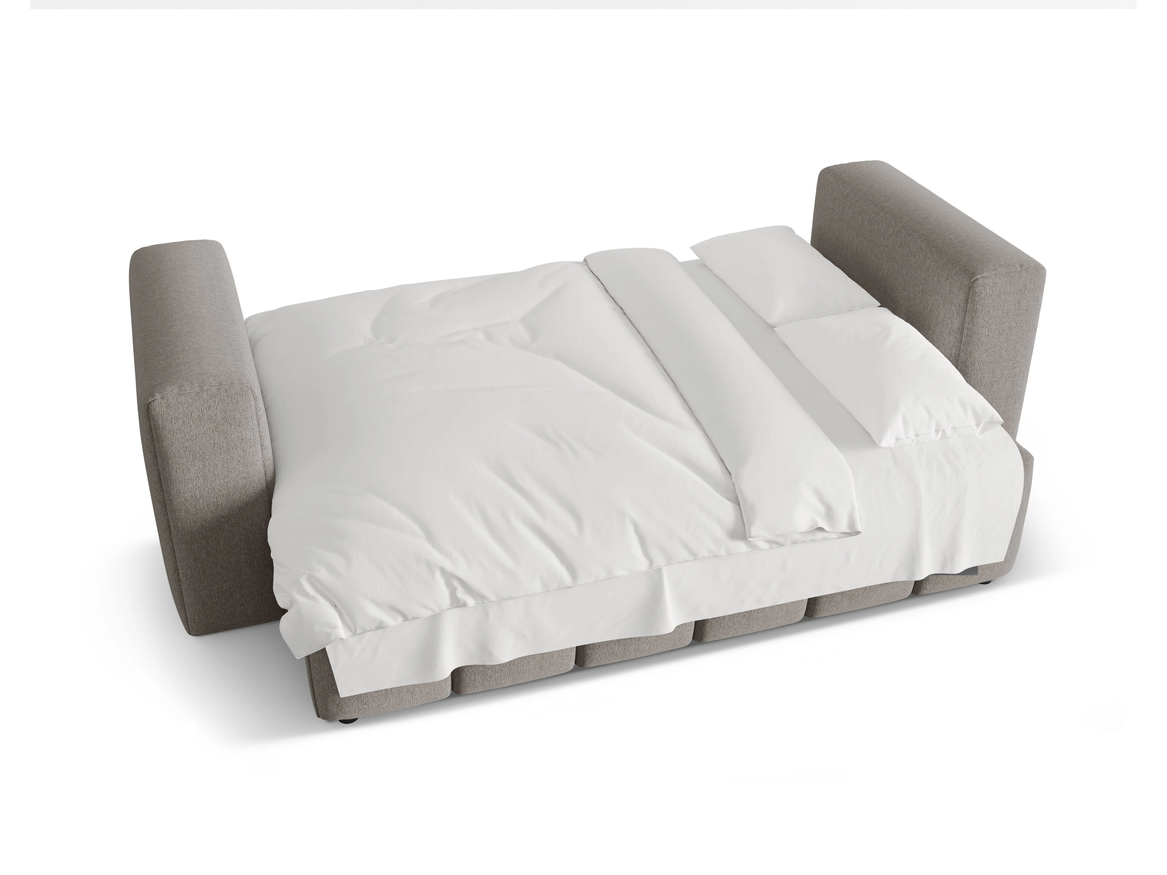Sofa 3-osobowa z funkcją spania VERONA ciepły szary - Image 5