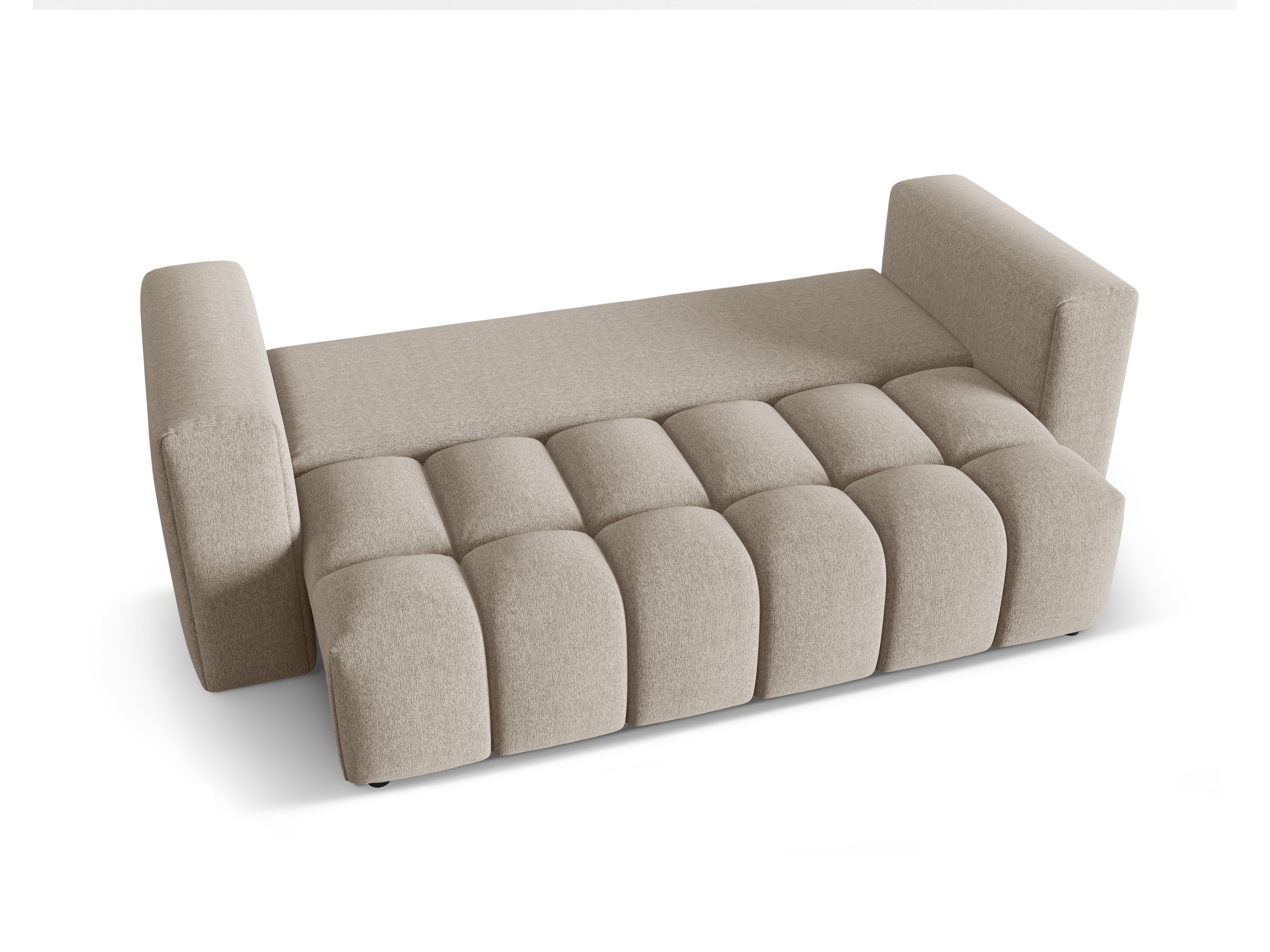 Sofa 3-osobowa z funkcją spania VERONA piaskowy - Image 2