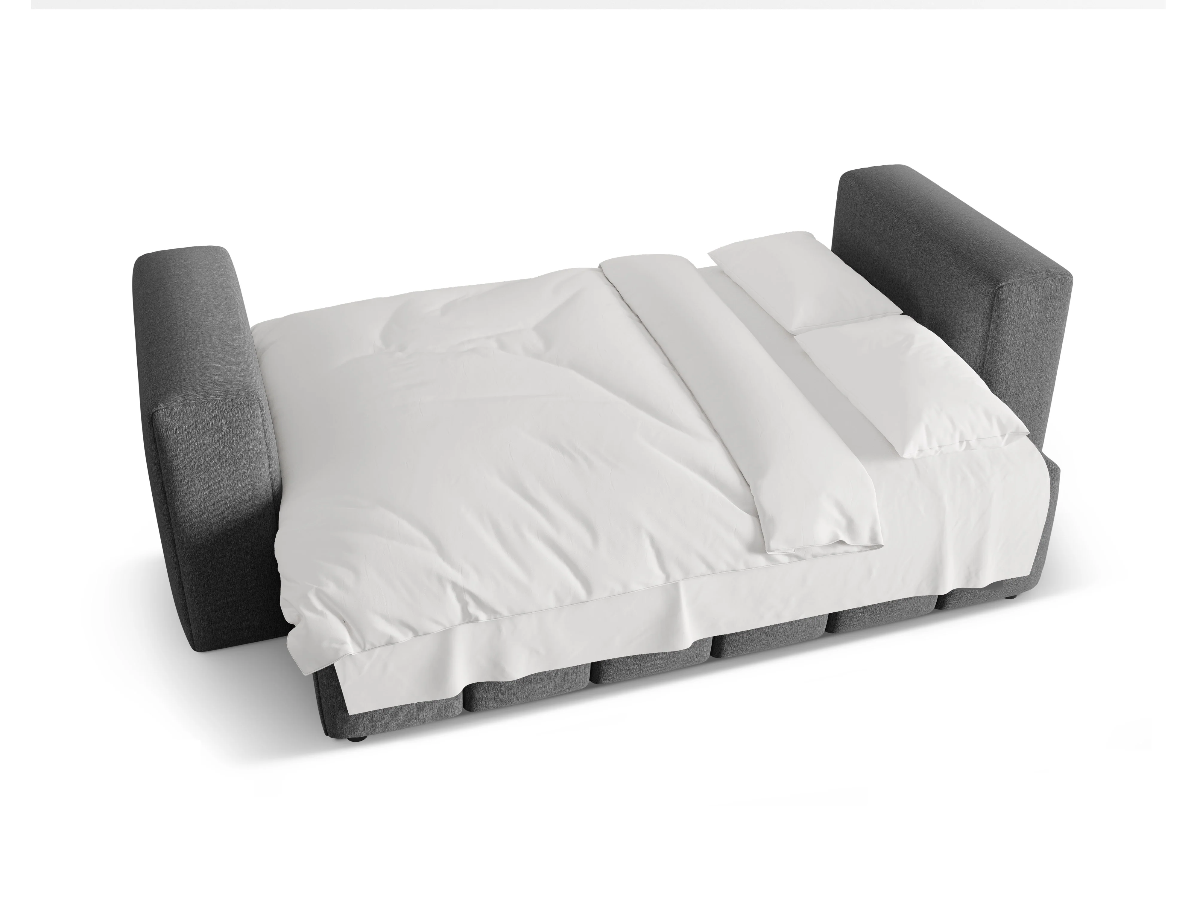 Sofa 3-osobowa z funkcją spania VERONA szary - Image 5
