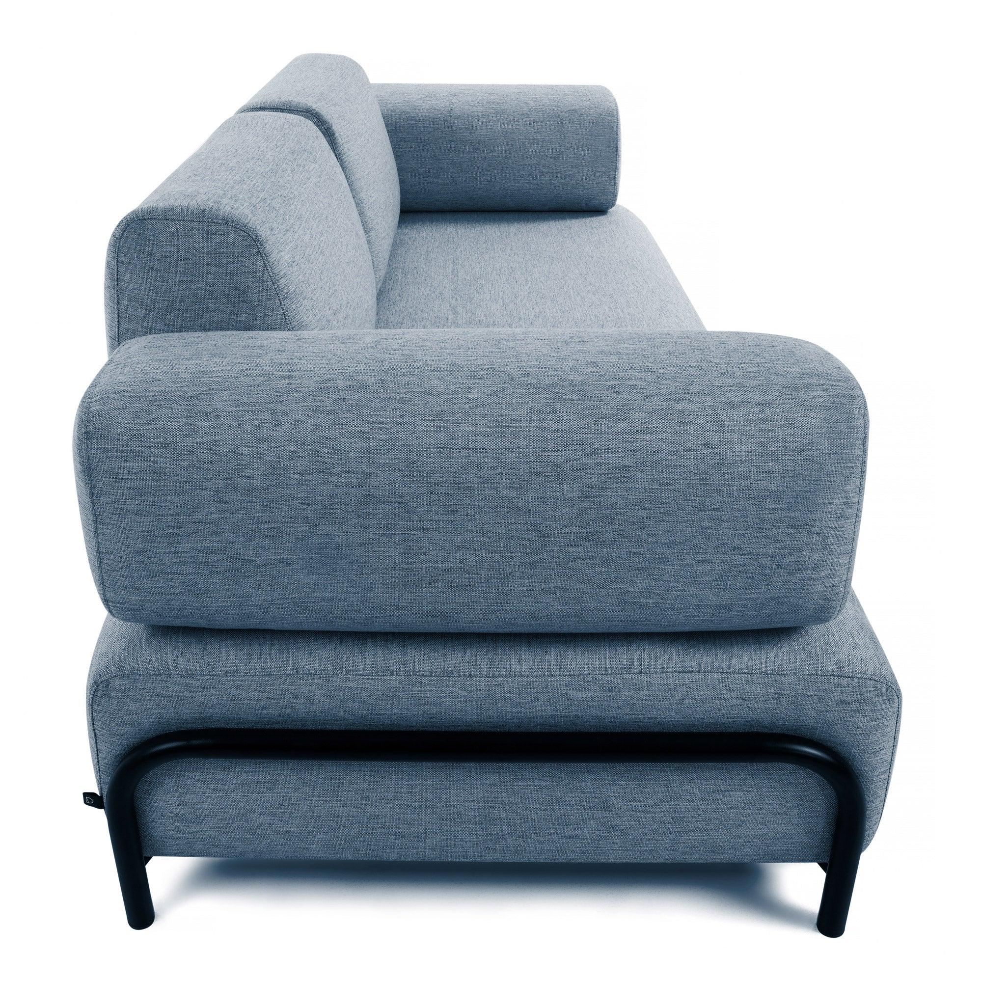 Sofa 3-osobowa z podłokietnikami COMPO niebieski - Image 7